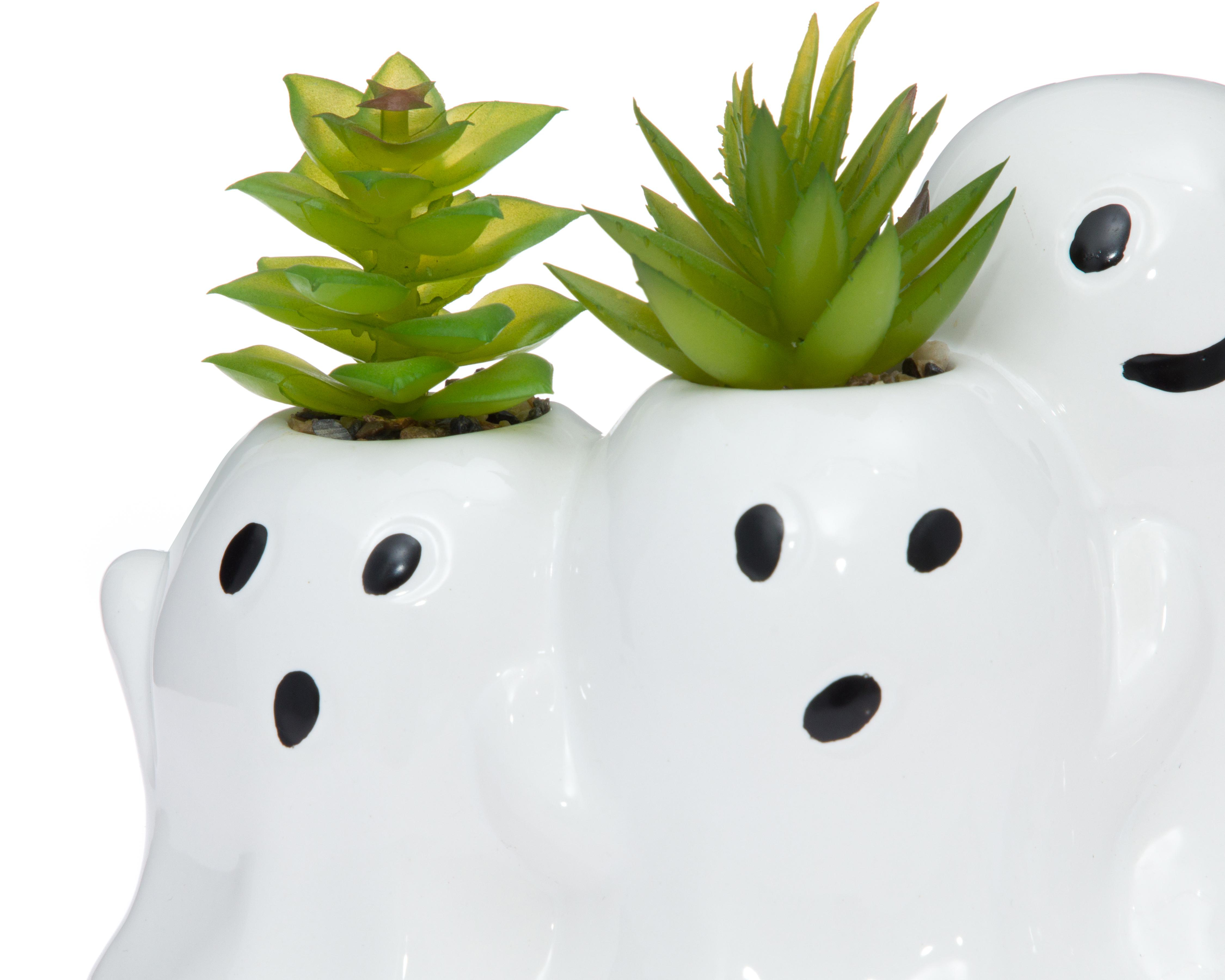 Foto 4 pulgar | Planta Artificial de Halloween con Maceta Starhaus 10 cm