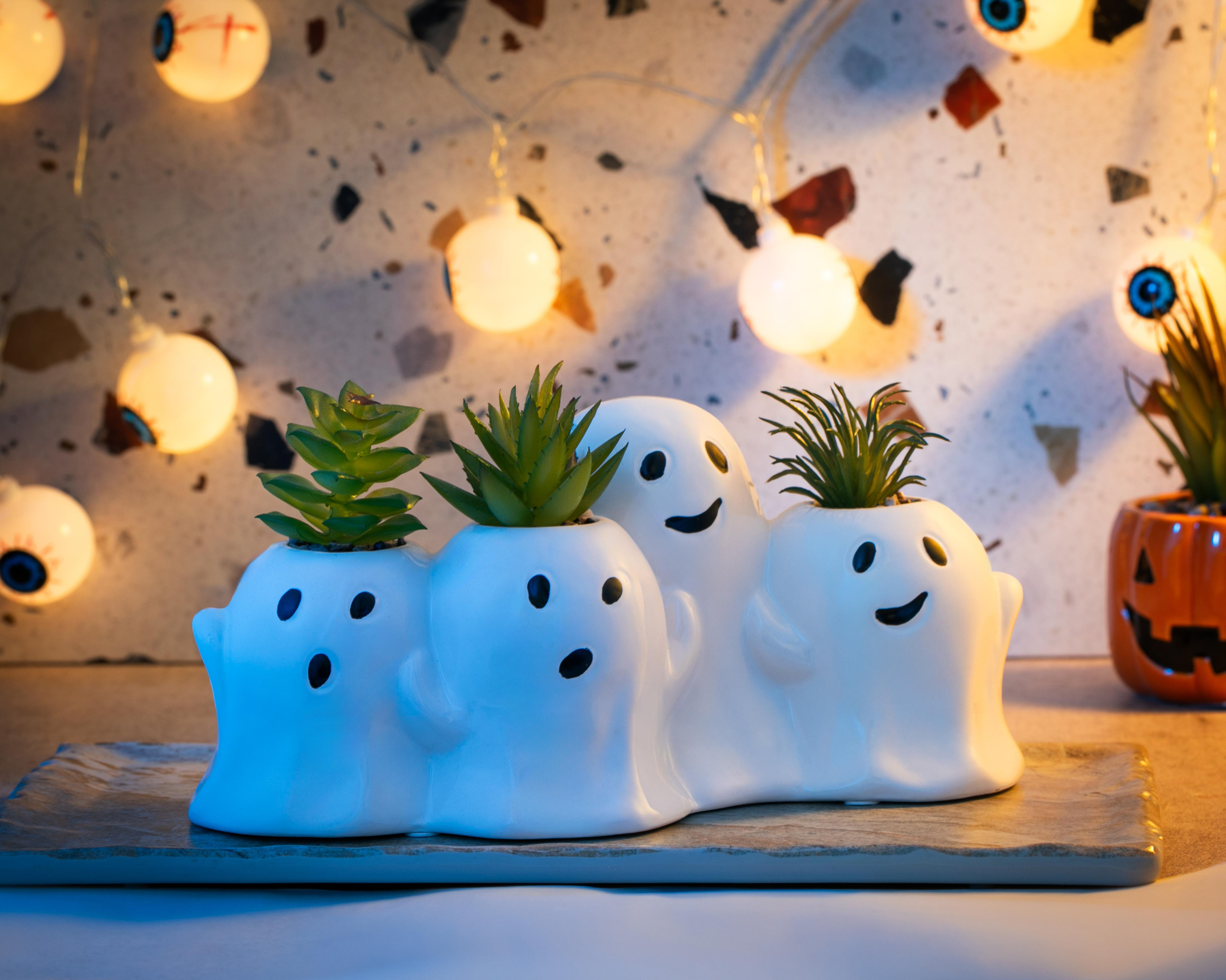 Foto 4 | Planta Artificial de Halloween con Maceta Starhaus 10 cm