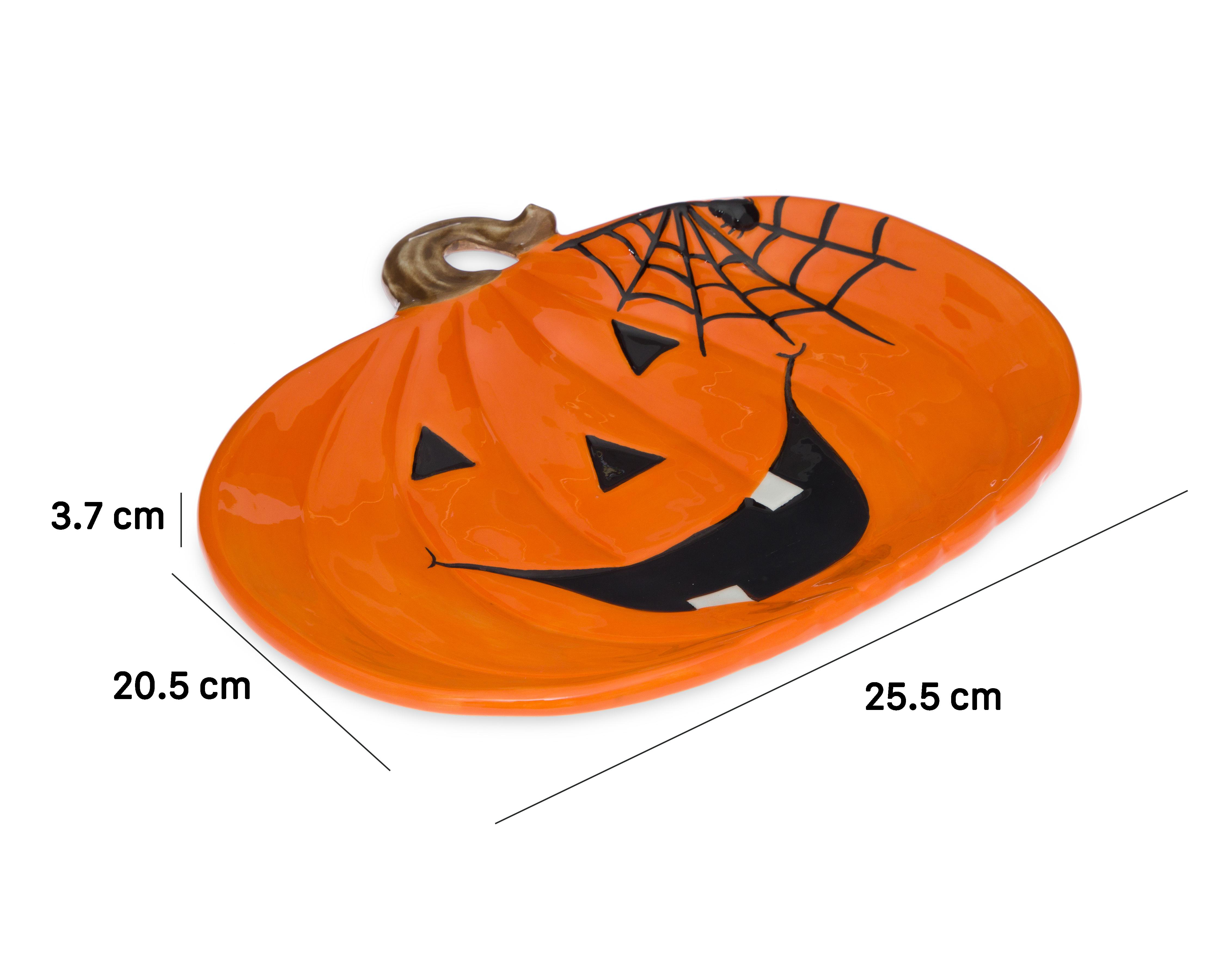Foto 5 | Platón Decorativo de Halloween Freaky de Cerámica