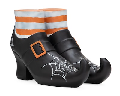Foto 1 | Figura Decorativa Bota de Halloween Wicked de Poliresina
