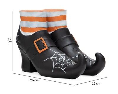 Foto 6 | Figura Decorativa Bota de Halloween Wicked de Poliresina