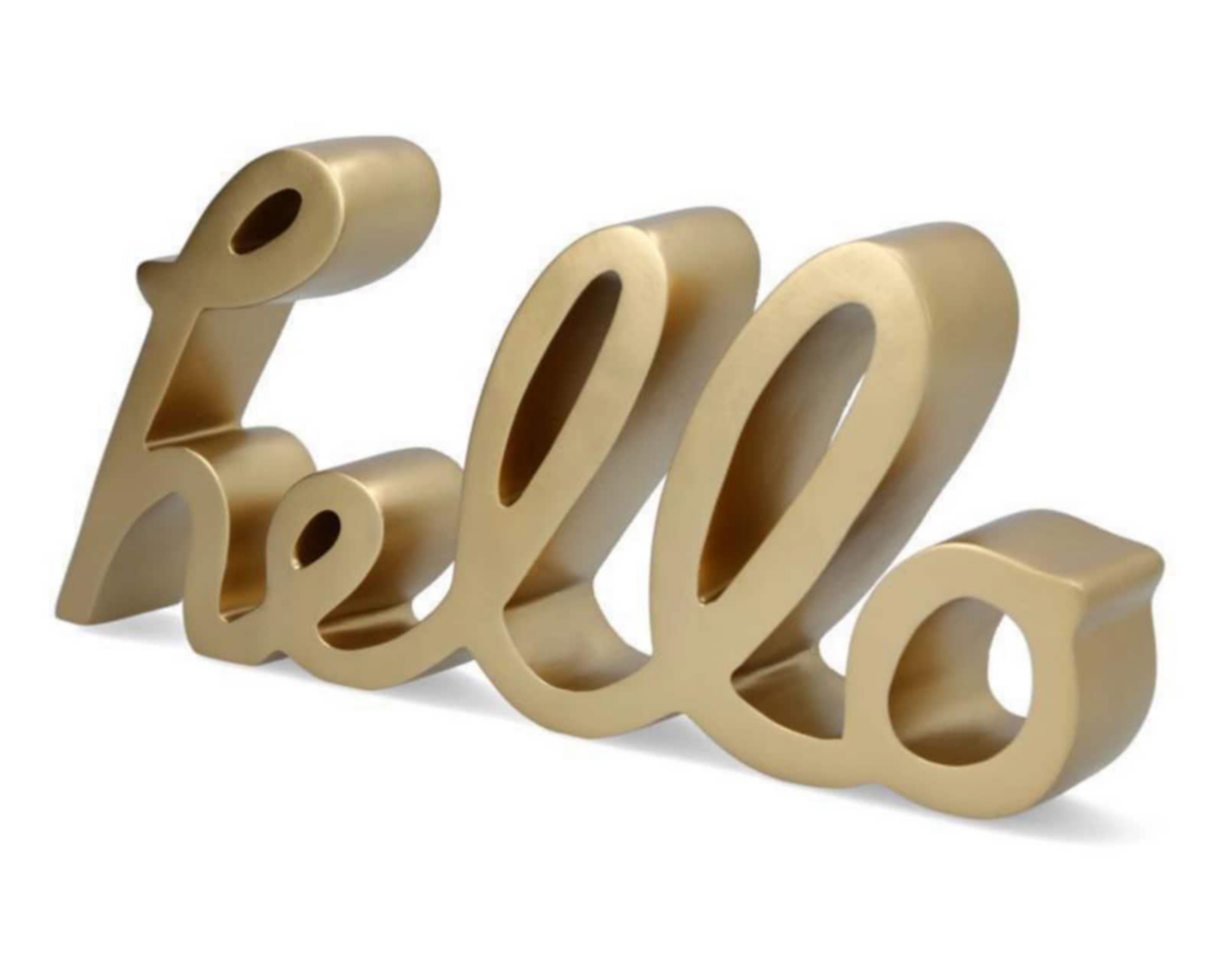 Escultura Hello de Cerámica