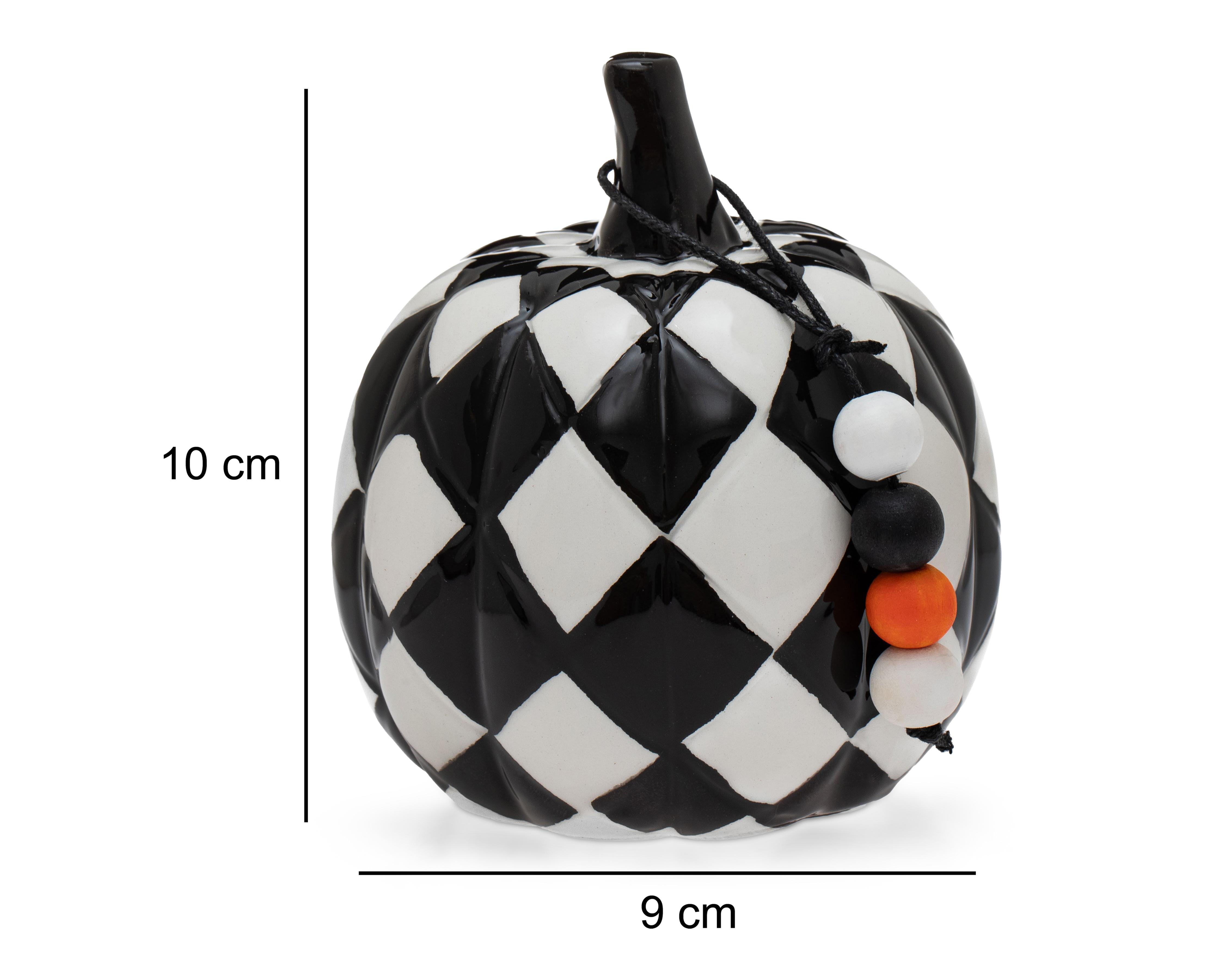 Foto 7 pulgar | Escultura de Calabaza de Halloween Chess S de Dolomita