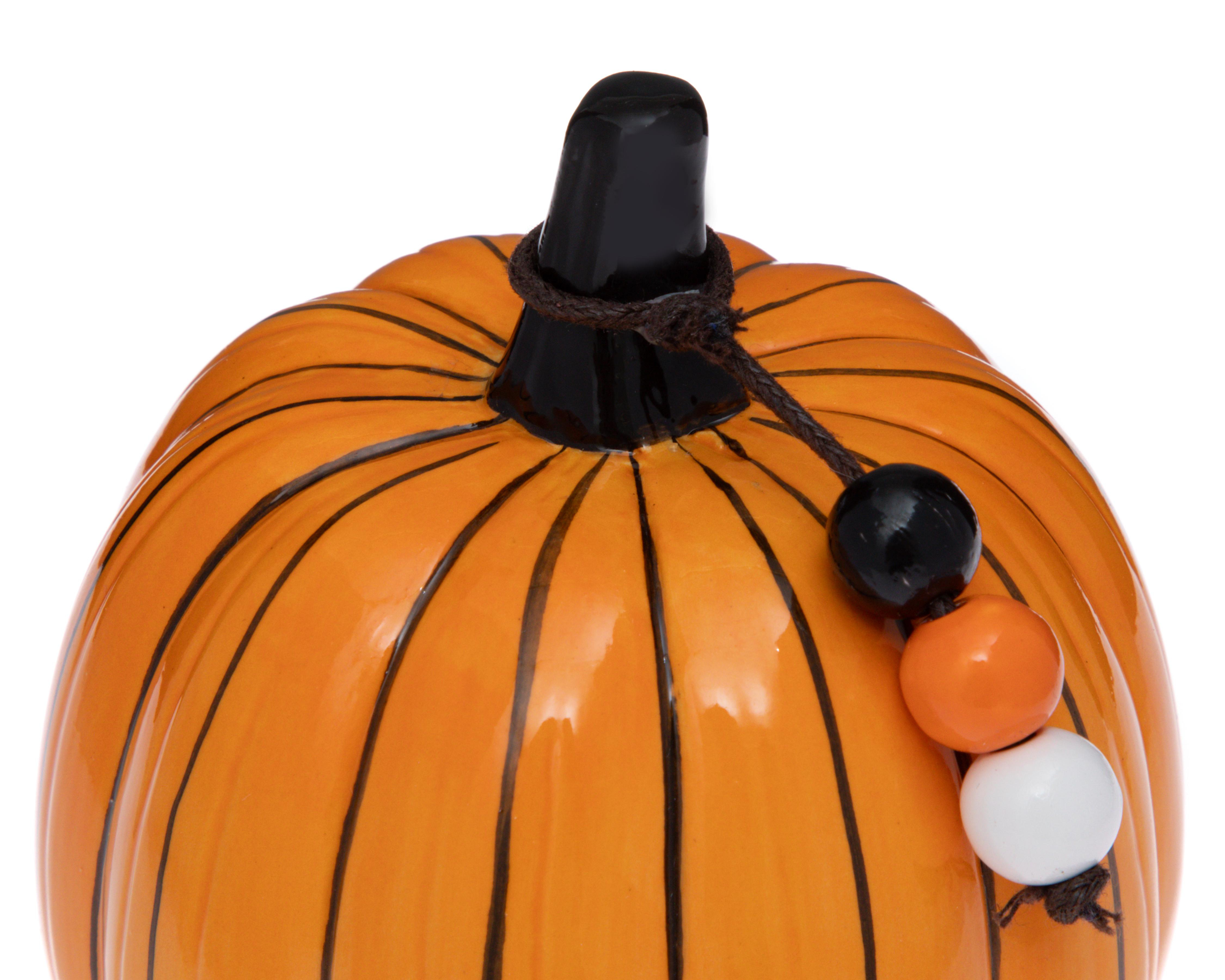 Foto 3 | Figura Decorativa Calabaza de Halloween Clay S de Cerámica