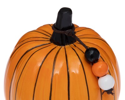 Foto 3 | Figura Decorativa Calabaza de Halloween Clay S de Cerámica
