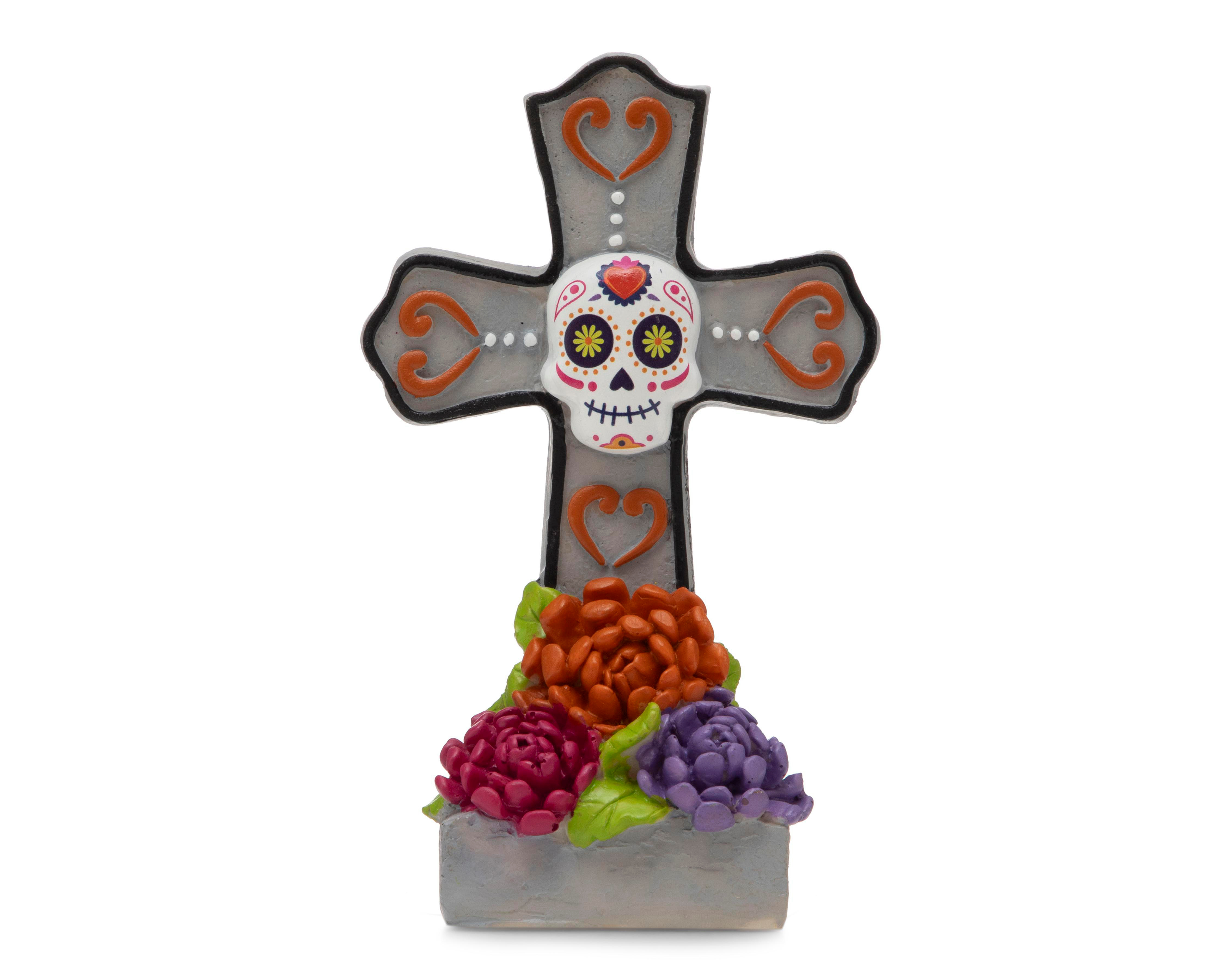 Foto 3 pulgar | Escultura Día de Muertos Altar de Resina