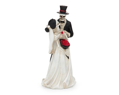 Foto 1 | Escultura de Día de Muertos Lovers de Poliresina