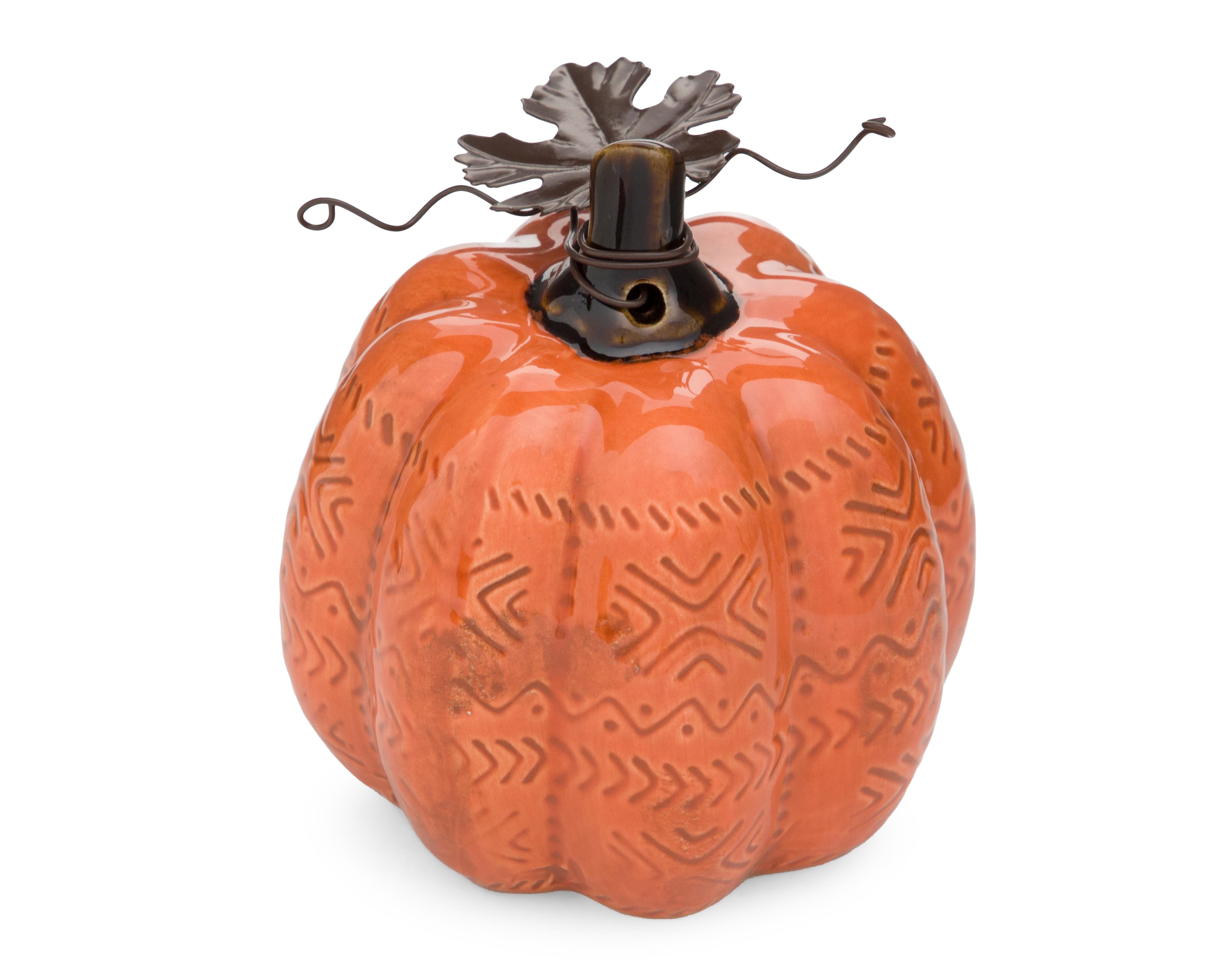 Foto 1 | Escultura de Calabaza de Halloween Mystic S de Cerámica