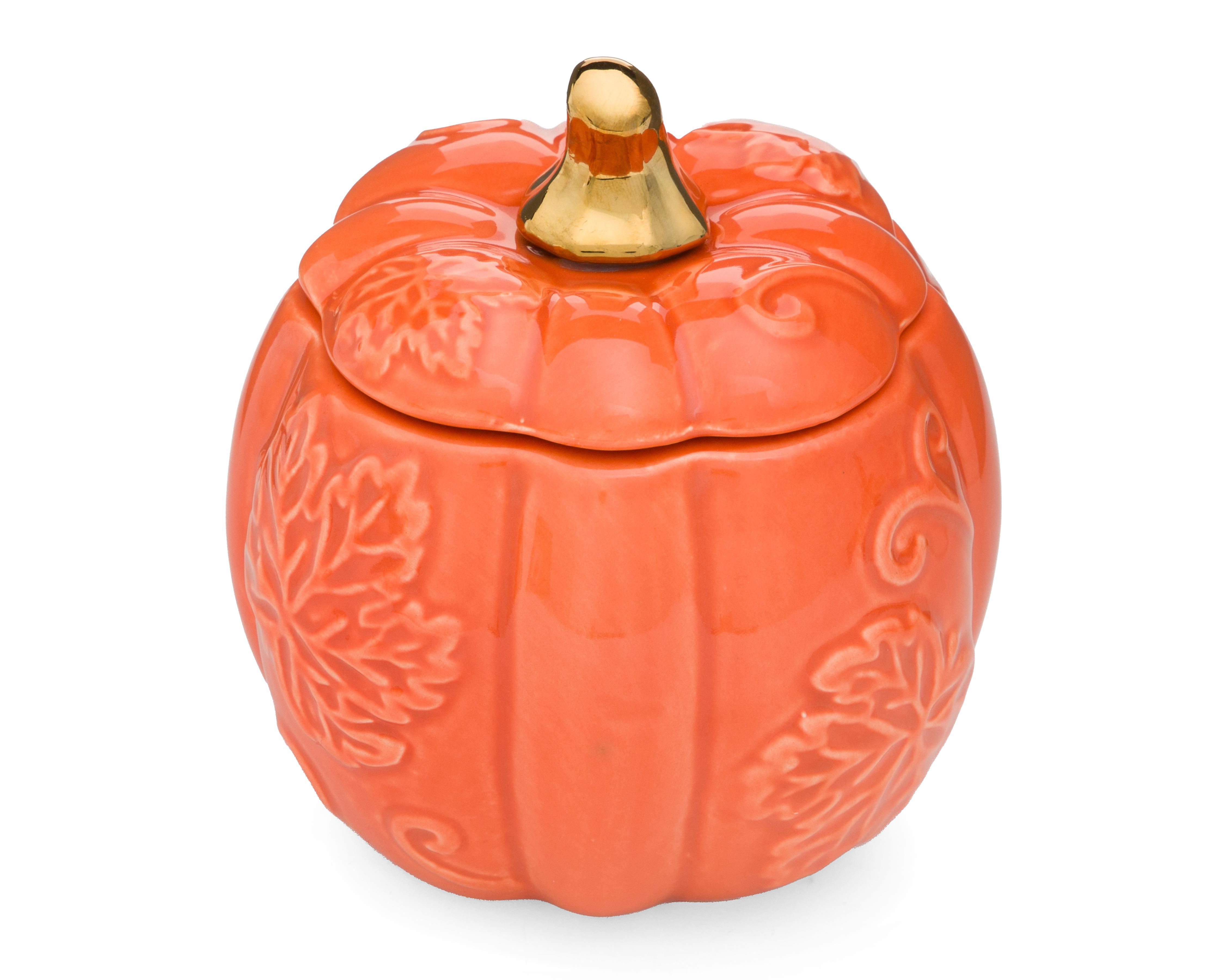 Foto 2 | Escultura de Calabaza de Halloween Sienna de Cerámica