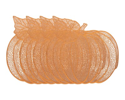 Foto 3 | Mantel Individual Starhaus Apricot Anaranjado 4 Piezas