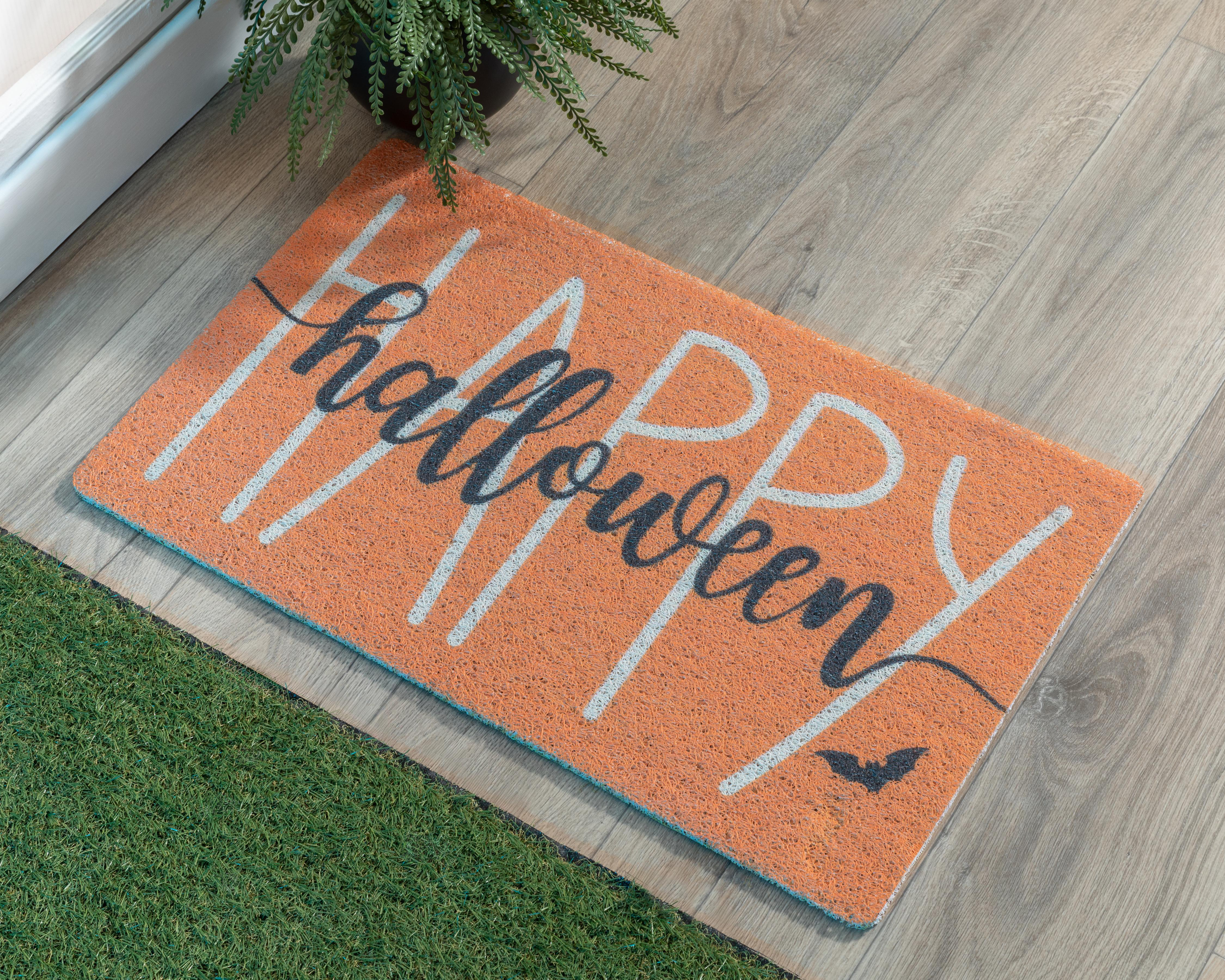 Tapete de Entrada Halloween Spooky Rug 75 x 45 cm $199