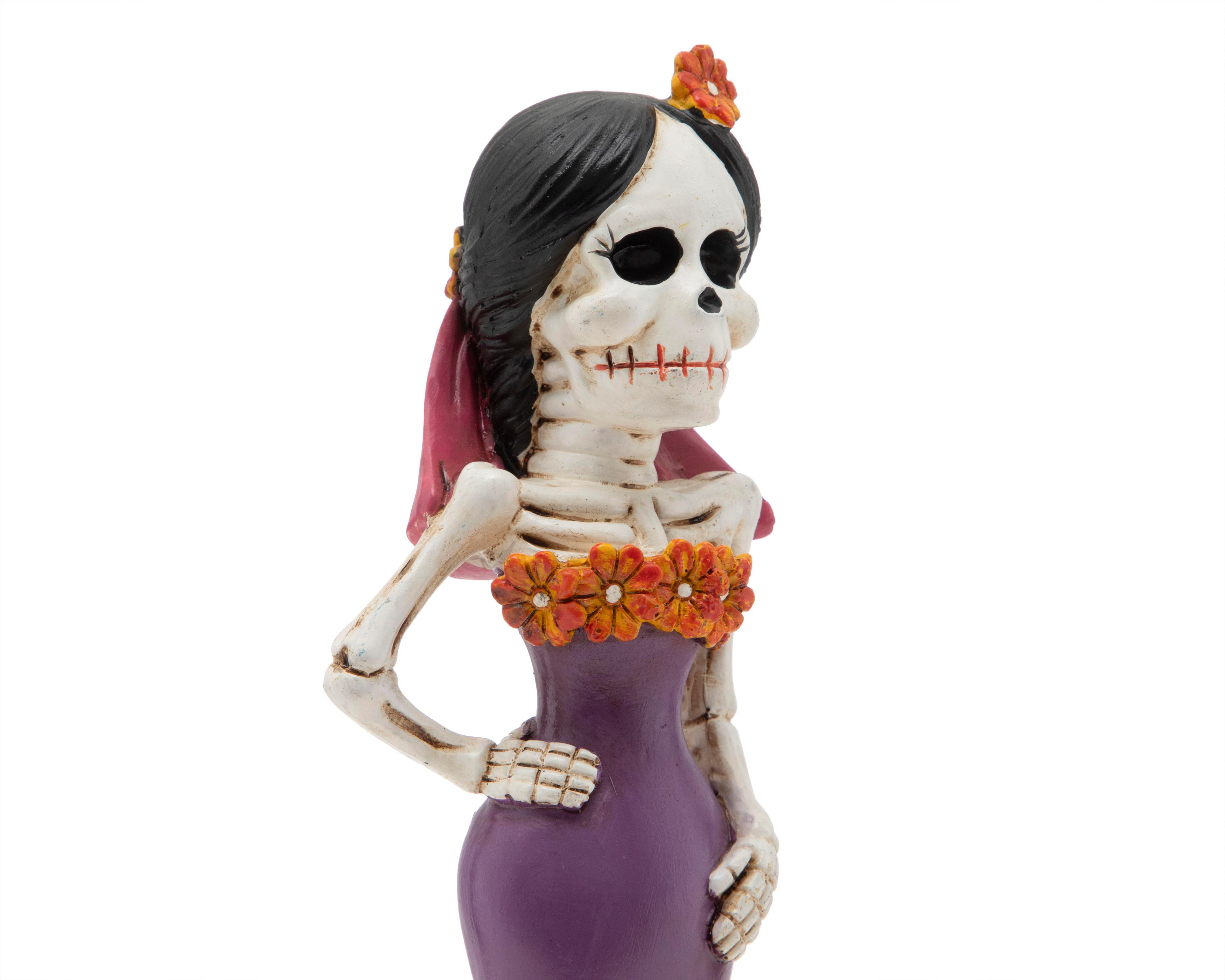 Foto 5 pulgar | Calavera Día de Muertos Starhaus Esther