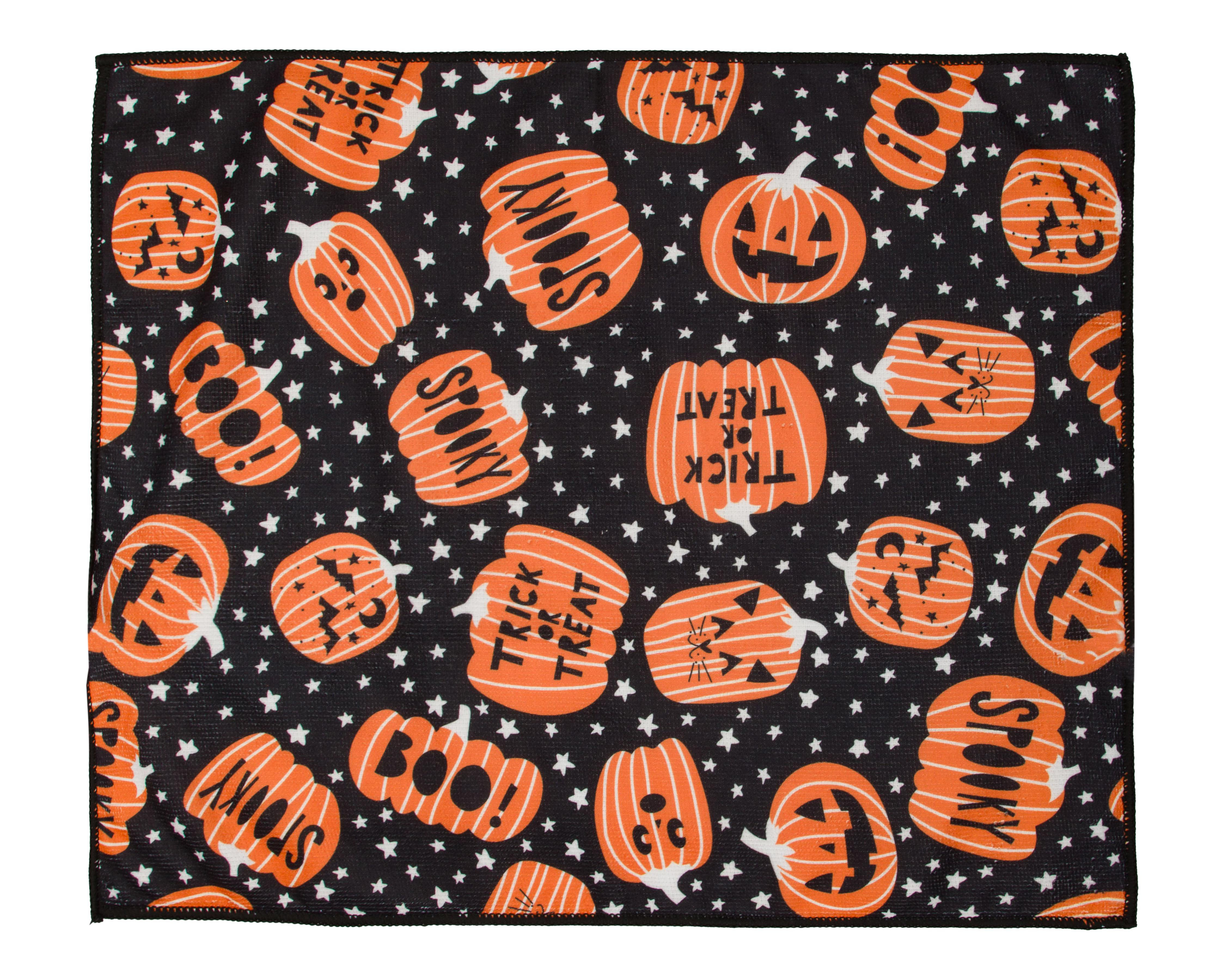 Foto 4 pulgar | Toalla de Cocina de Halloween 4 Piezas