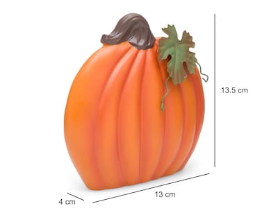 Foto 5 | Escultura de Calabaza Delight de Poliresina