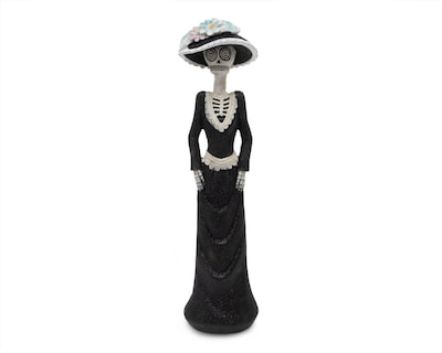 Foto 2 | Escultura de Calaverita Catrina Lady de Poliresina