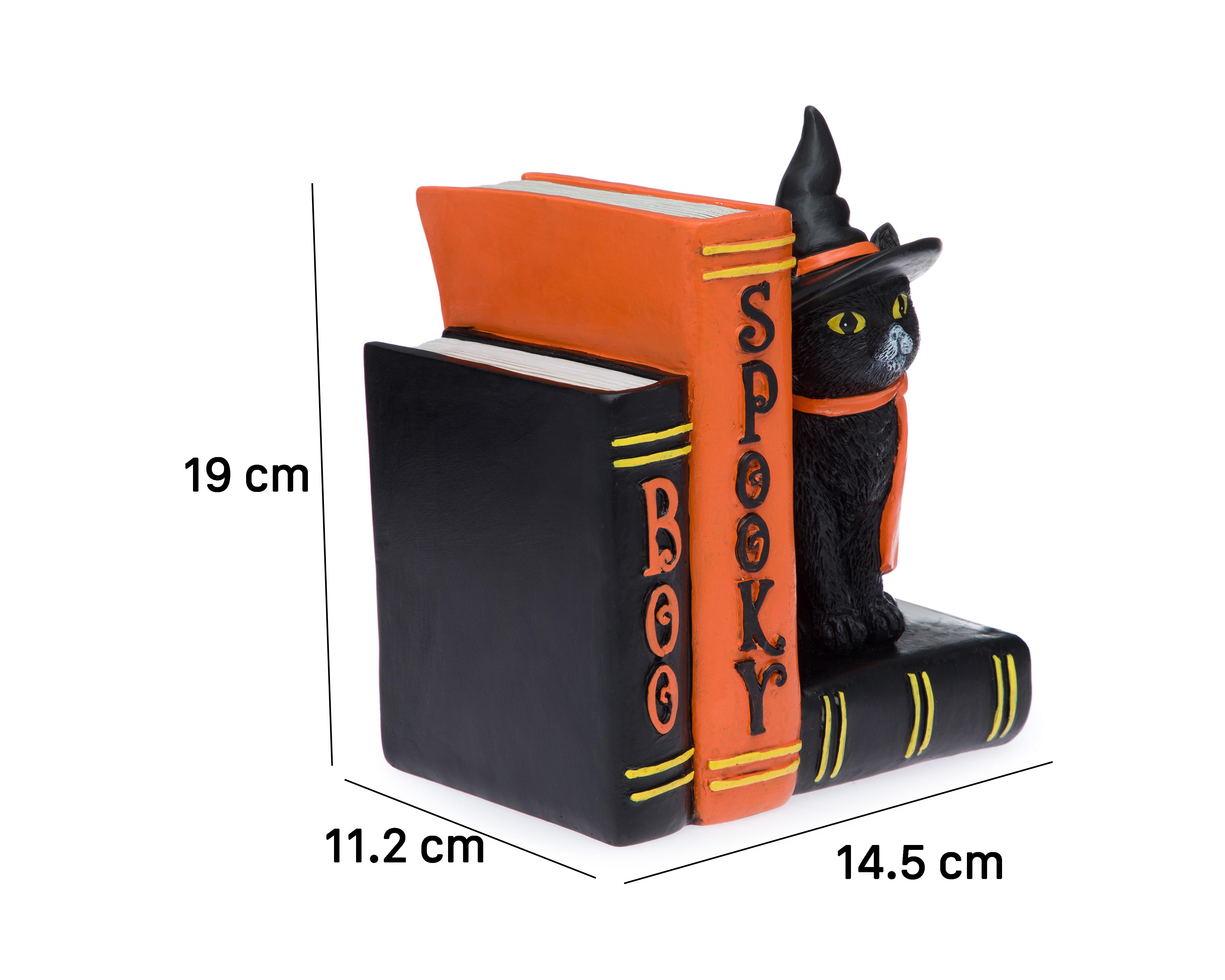 Foto 7 pulgar | Figura Decorativa Libros de Halloween Willow de Poliresina