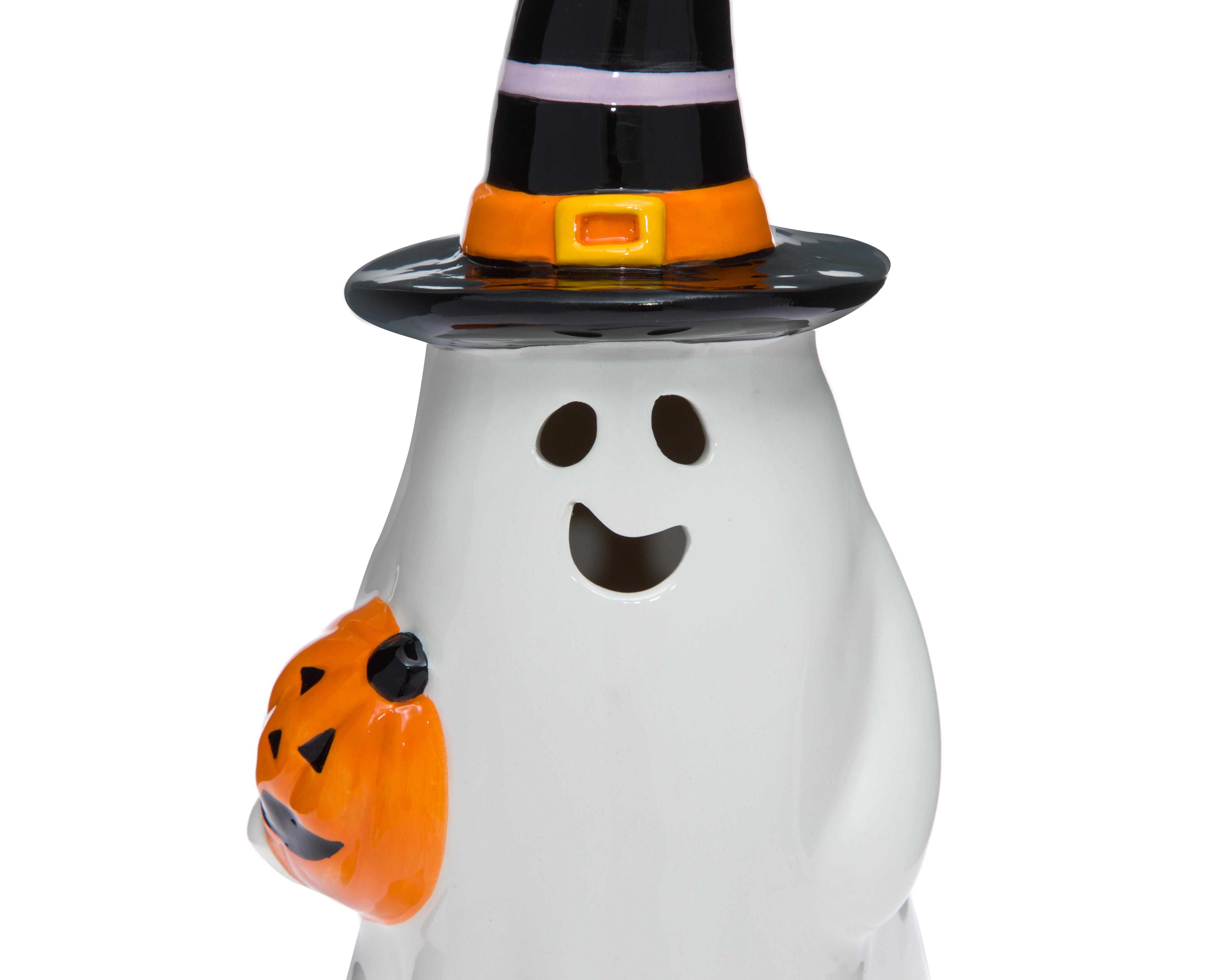 Foto 5 pulgar | Figura Decorativa Fantasma de Halloween Merlín de Cerámica