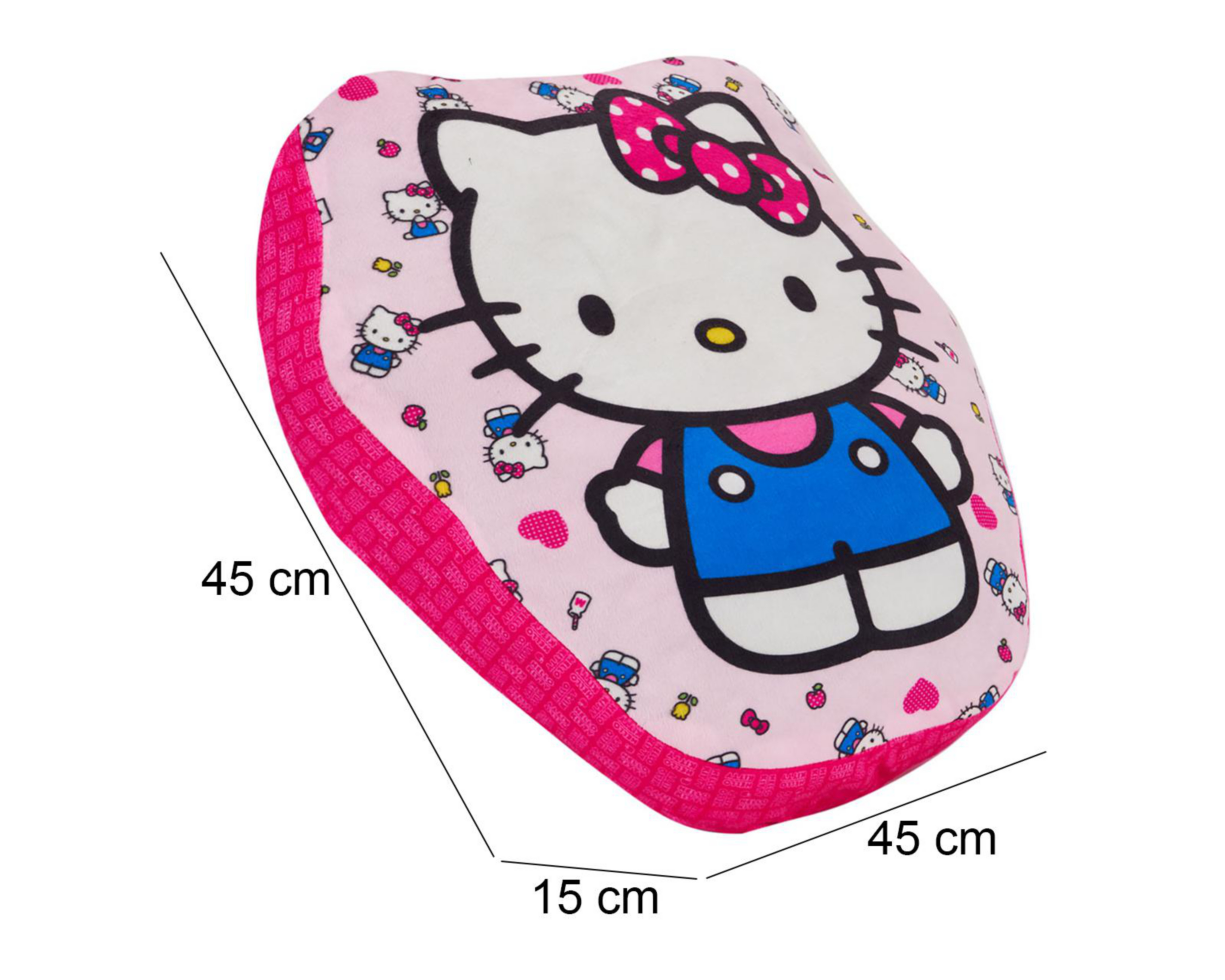 Foto 6 pulgar | Cojín Decorativo Hello Kitty