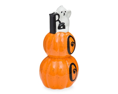 Foto 1 | Figura Decorativa de Calabaza Beverly de Cerámica