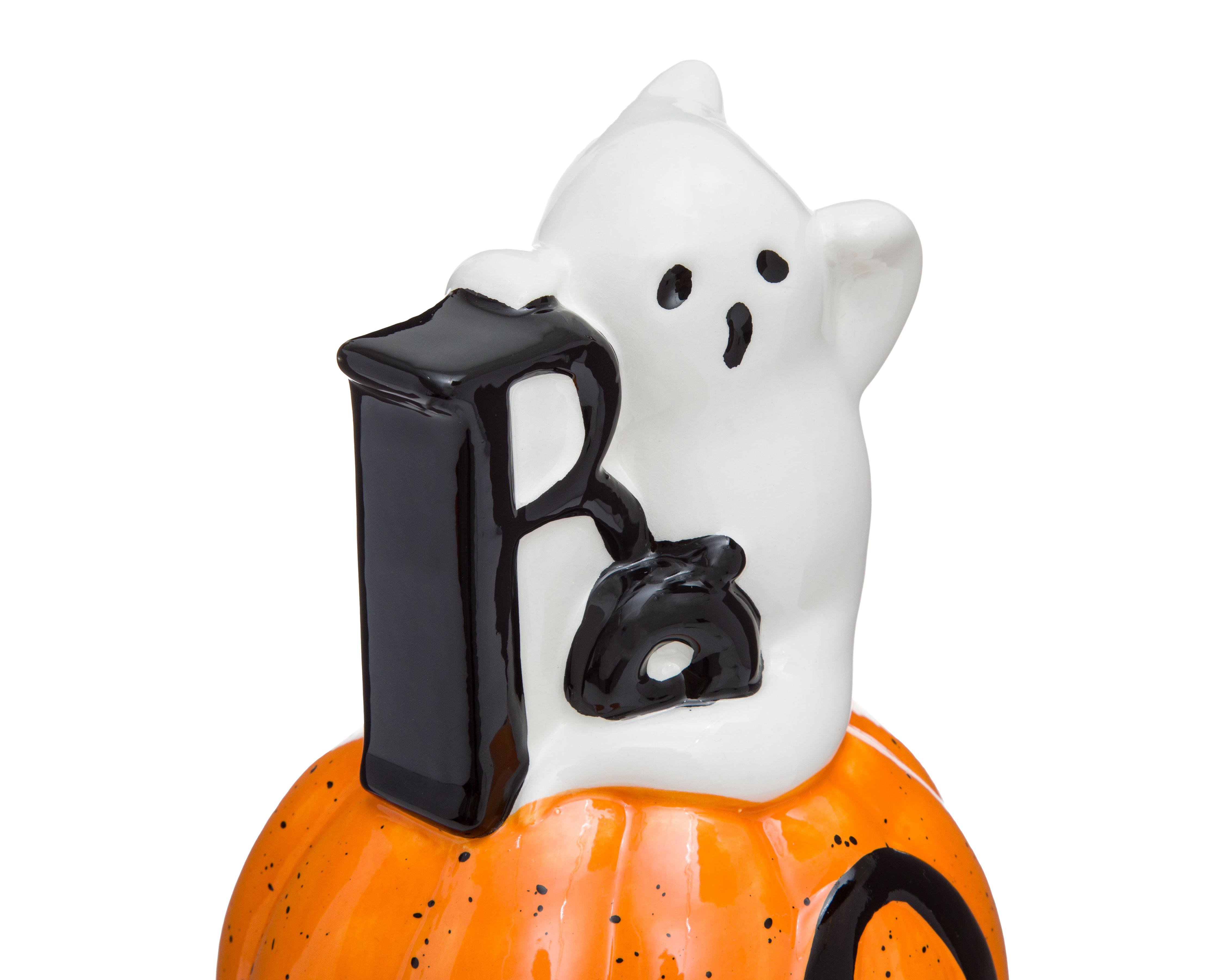 Foto 5 pulgar | Figura Decorativa de Calabaza Beverly de Cerámica