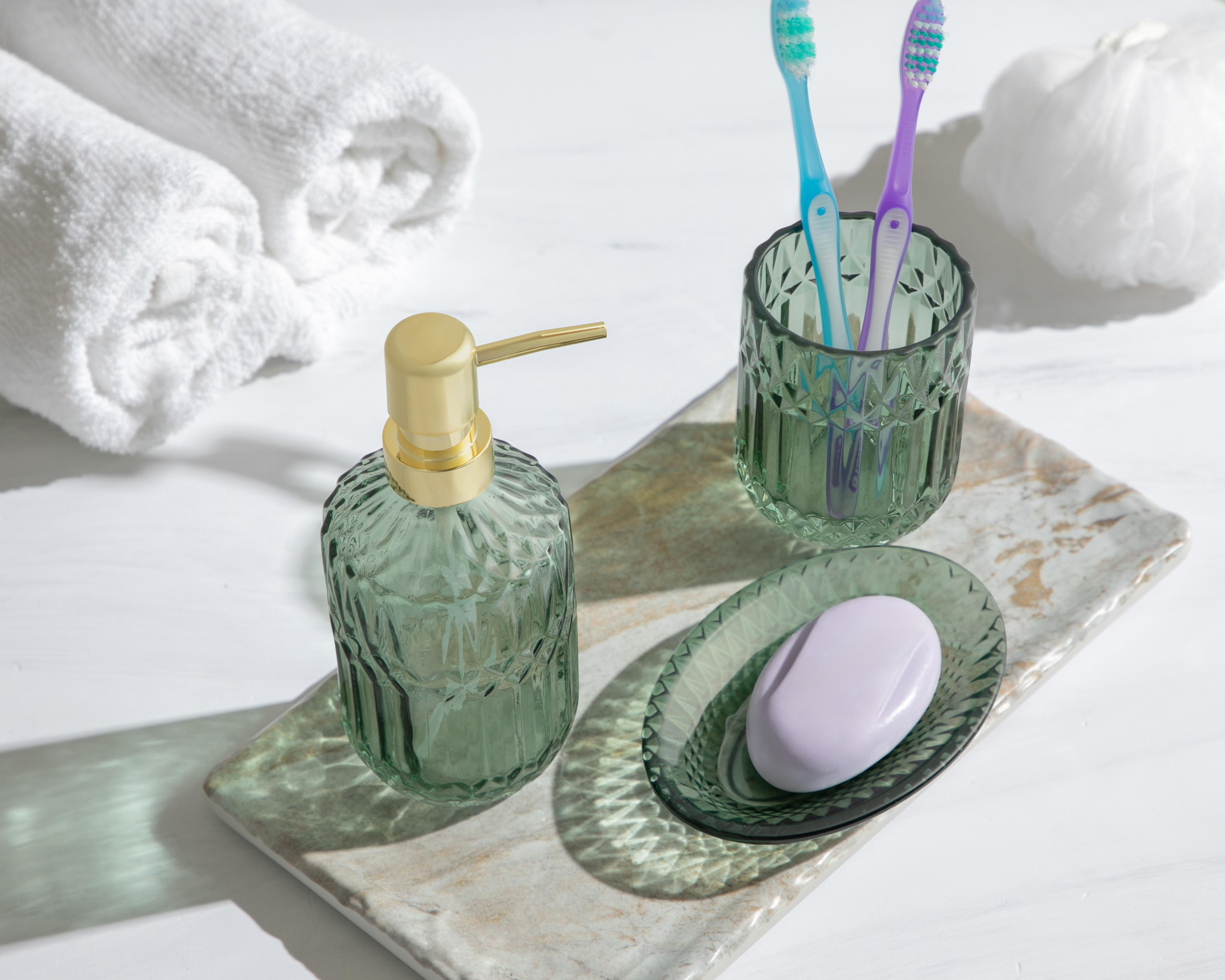 Foto 7 pulgar | Accesorios para Baño Starhaus Verde 3 Piezas