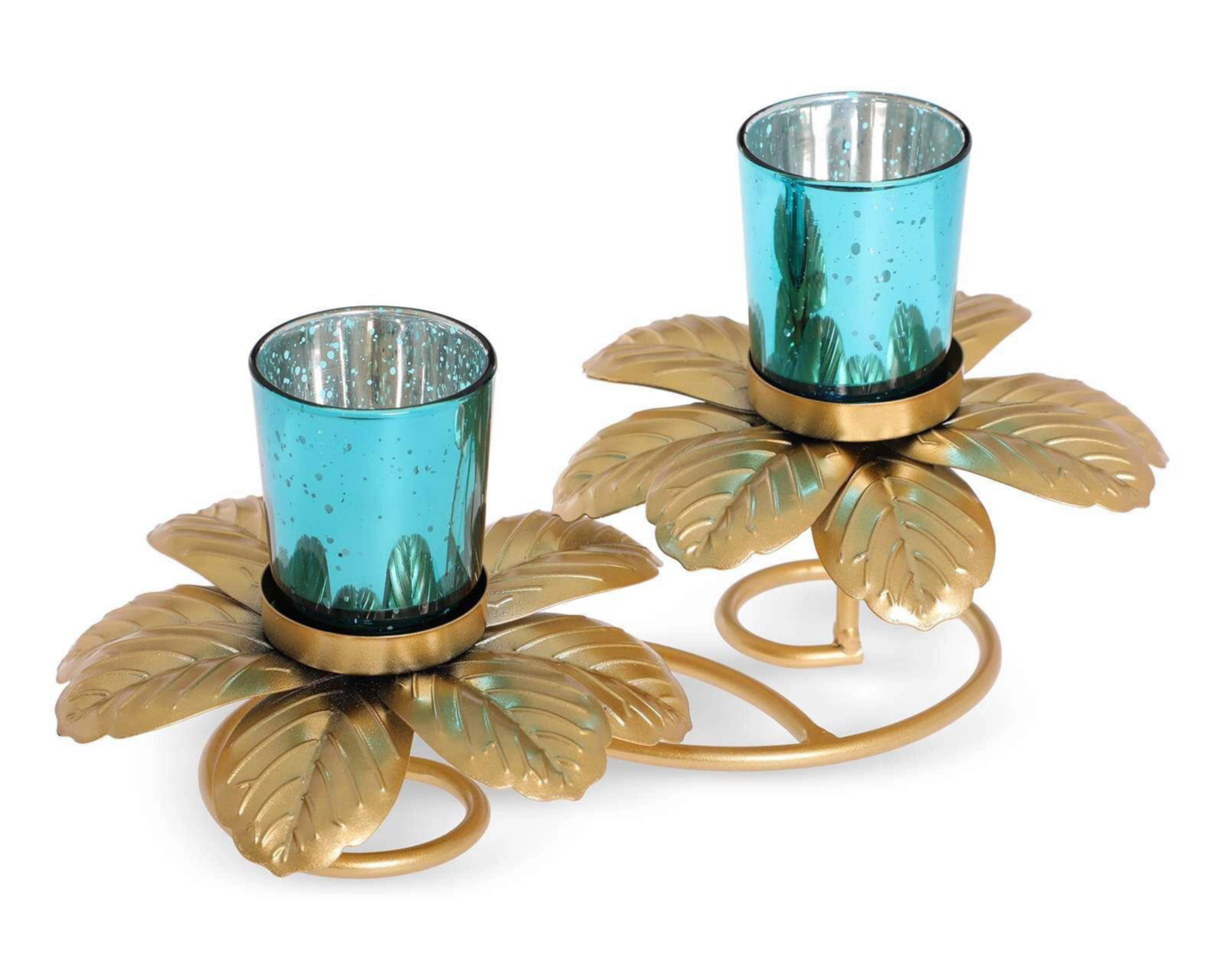 Foto 3 pulgar | Candelabro Shine Turquoise