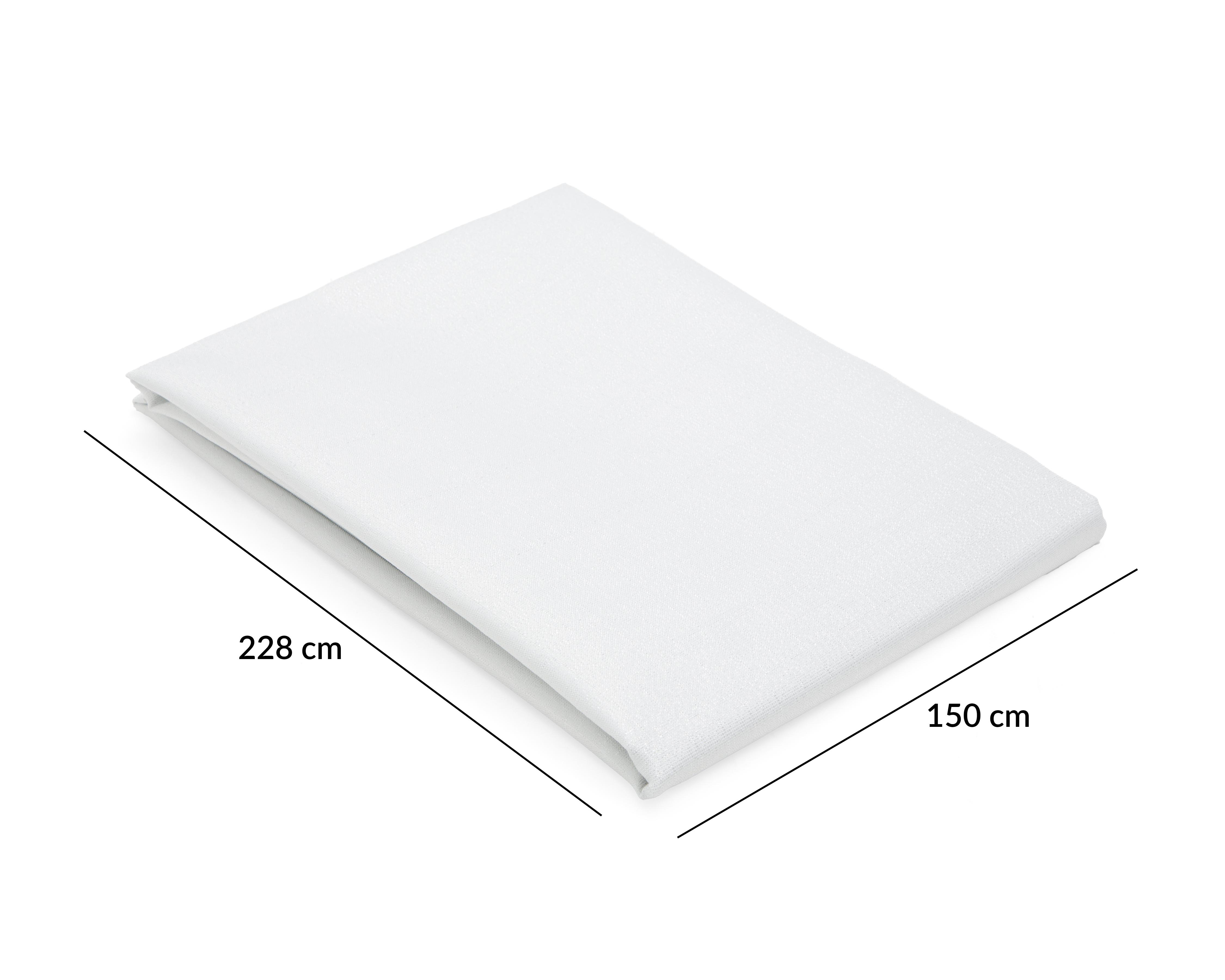 Foto 6 pulgar | Mantel para Mesa Plateado Starhaus Abby 150 x 228 cm