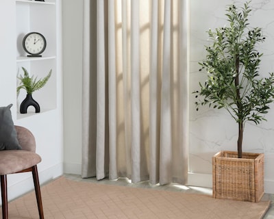 Foto 1 | Cortina Lamont 135 x 225 cm Plateada