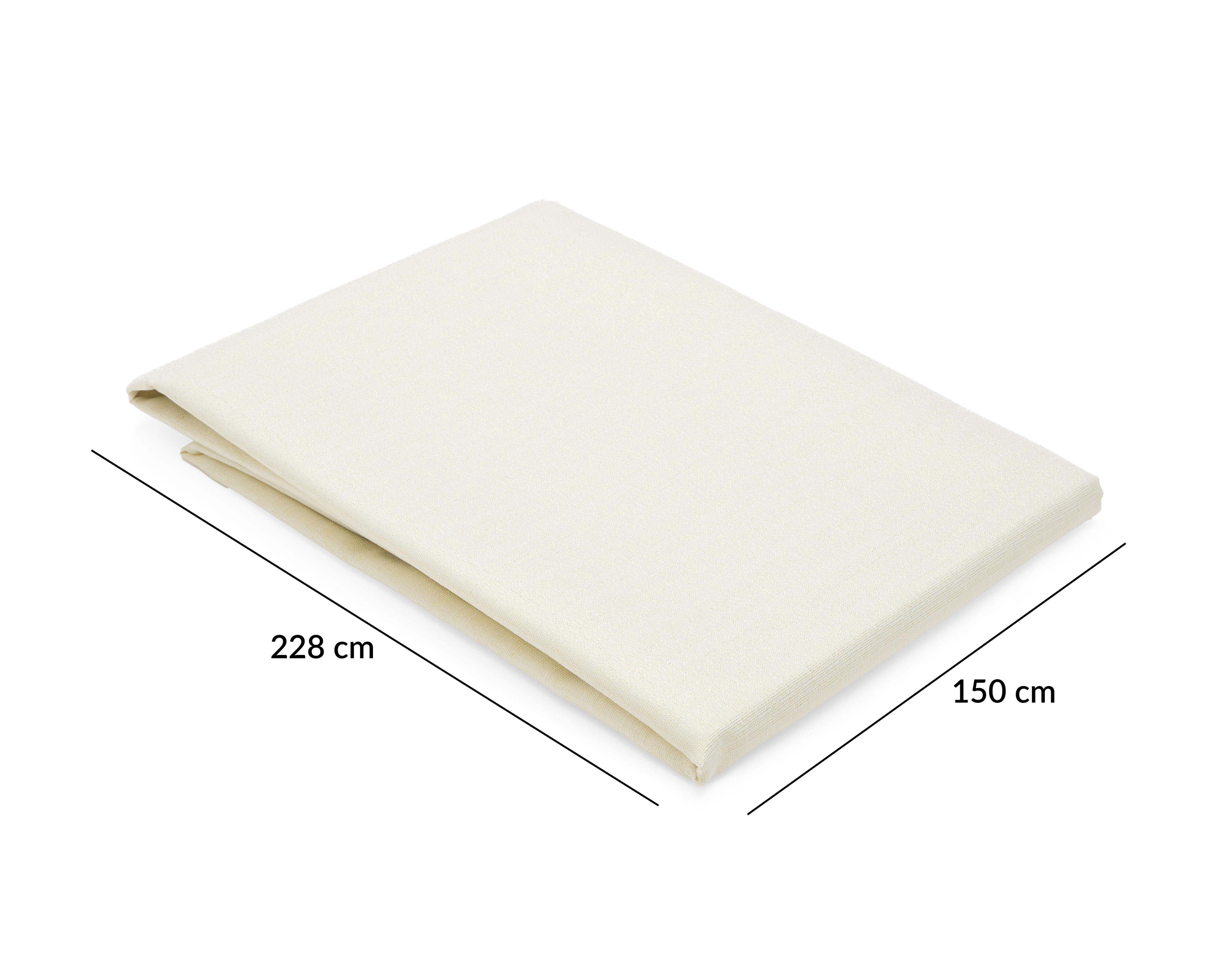 Foto 6 pulgar | Mantel para Mesa Dorado Starhaus Alec 150 x 228 cm