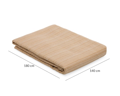 Foto 5 | Mantel para Mesa Beige Starhaus Sofia 180 x 140 cm