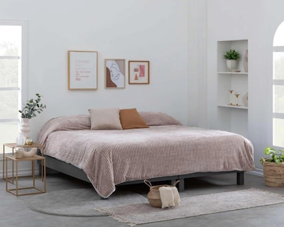 Foto 1 | Edredón de Invierno Providencia King Size Jacquard Taupe