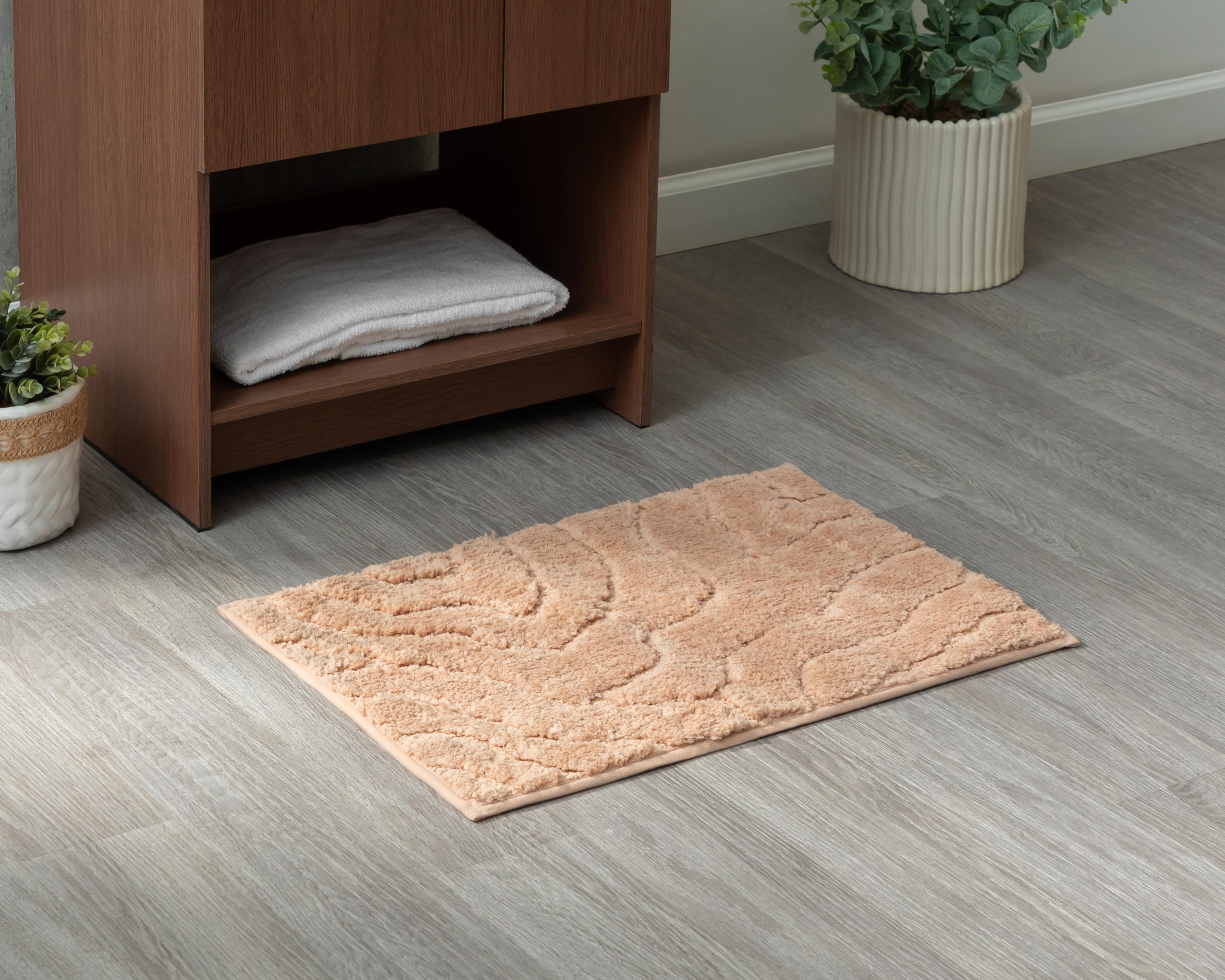 Foto 5 pulgar | Tapete para Baño Starhaus Beige