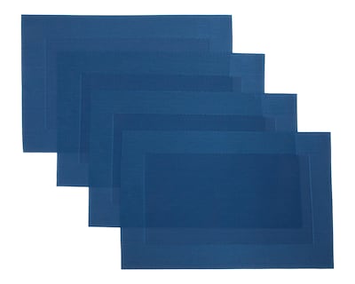 Foto 3 | Mantel Individual Azul Starhaus Marino 4 Piezas