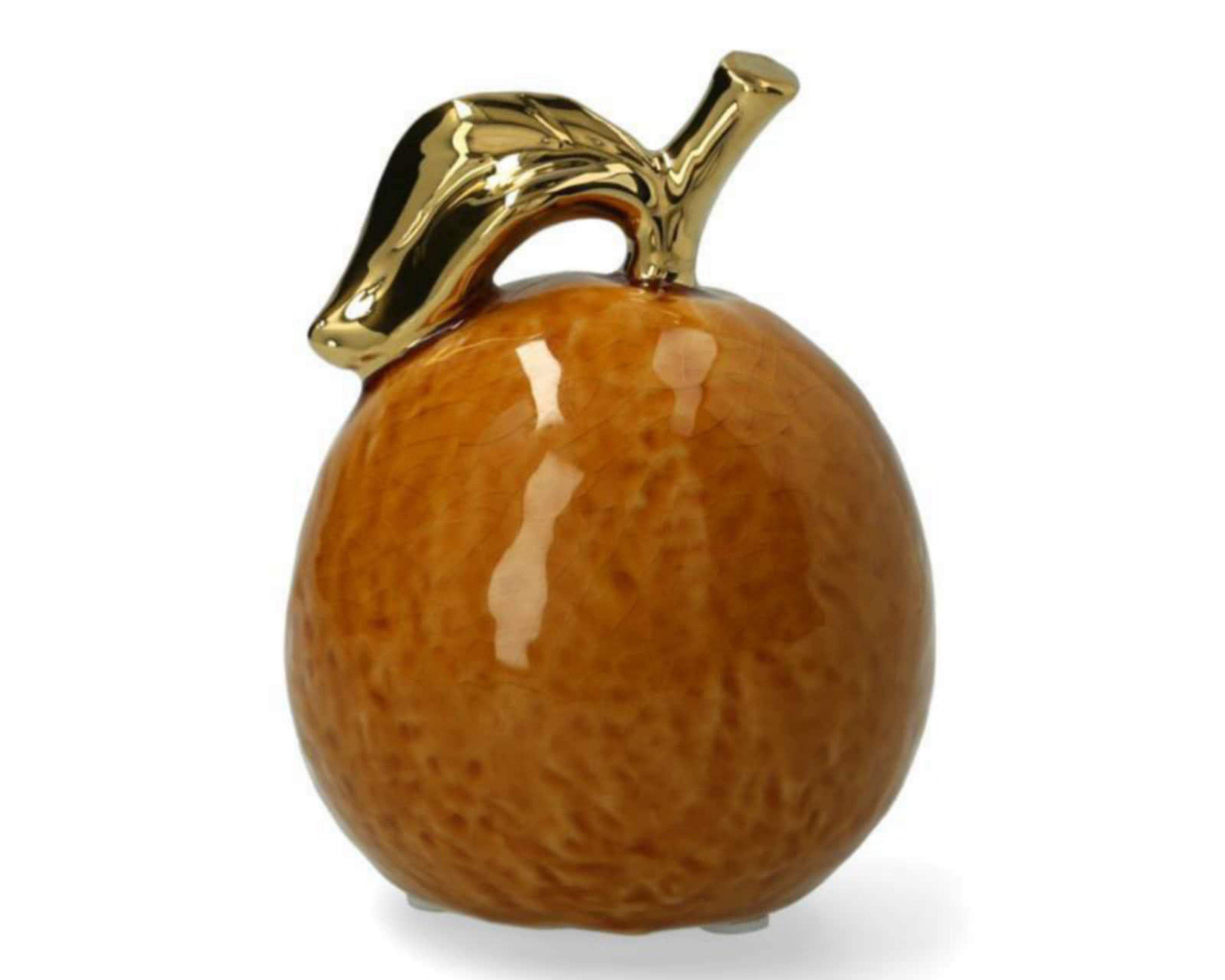 Figura Decorativa Orange de Cerámica