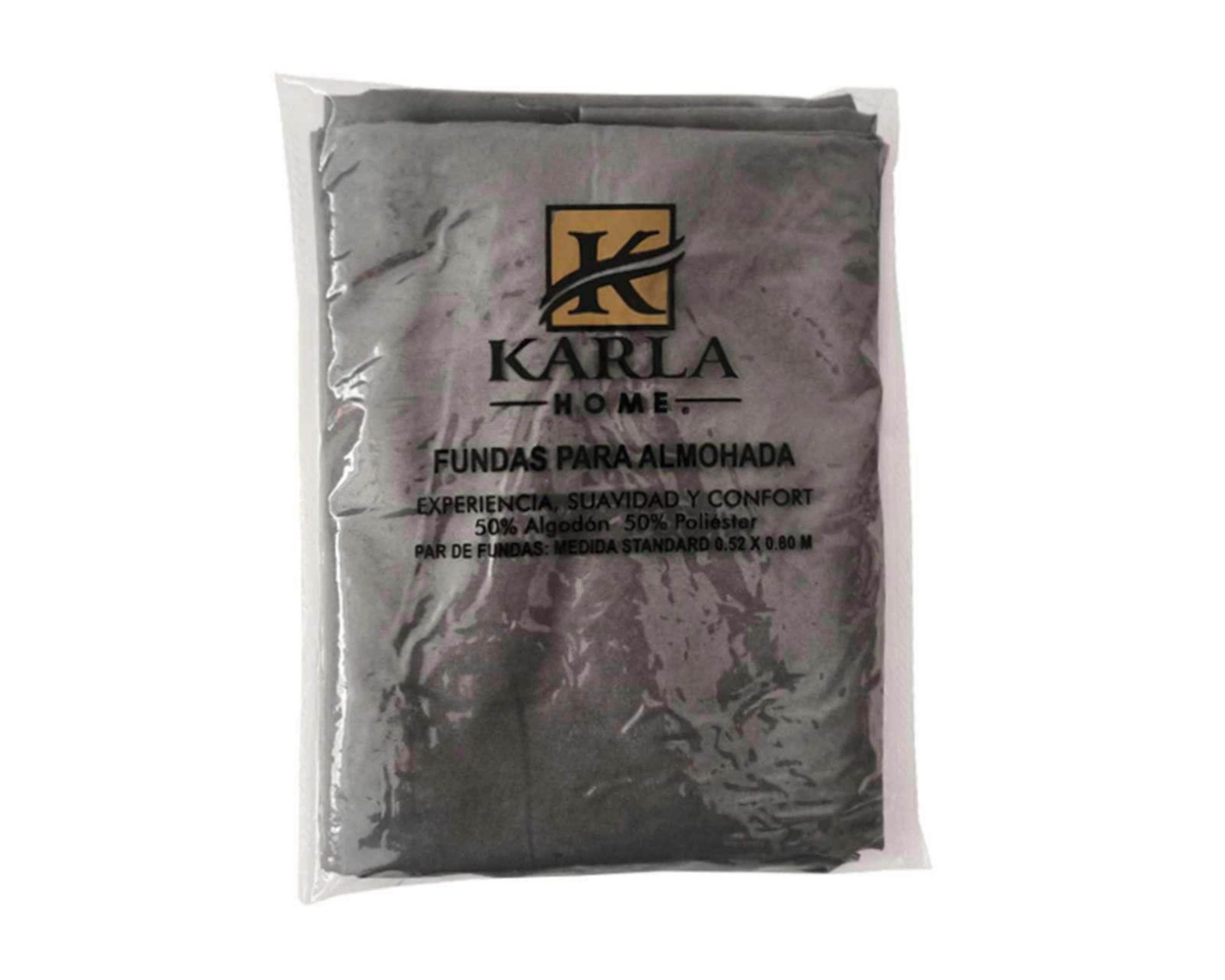 Funda para Almohada Karlita Estándar 2 Piezas