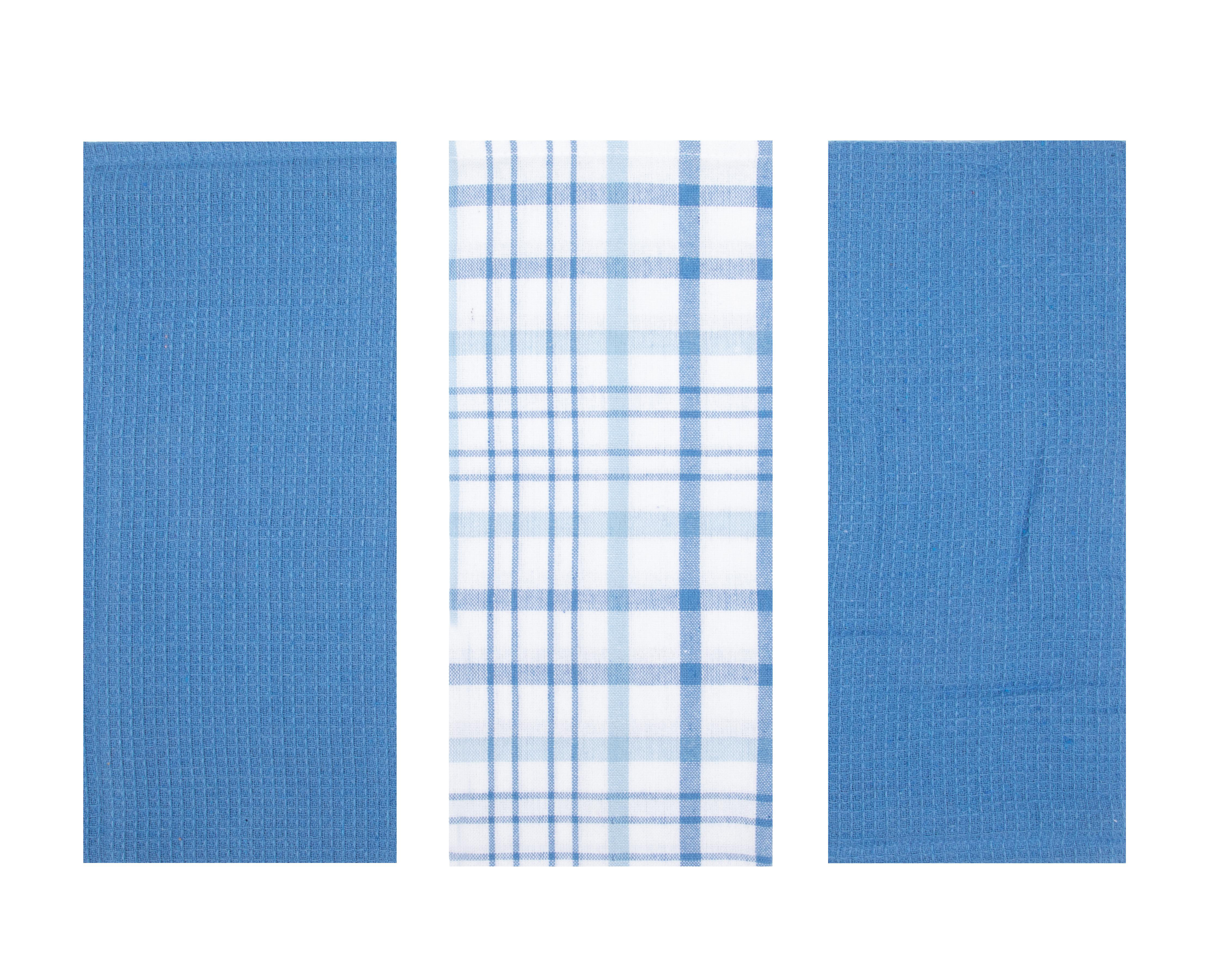 Toalla de Cocina Nadir Azul 3 Piezas