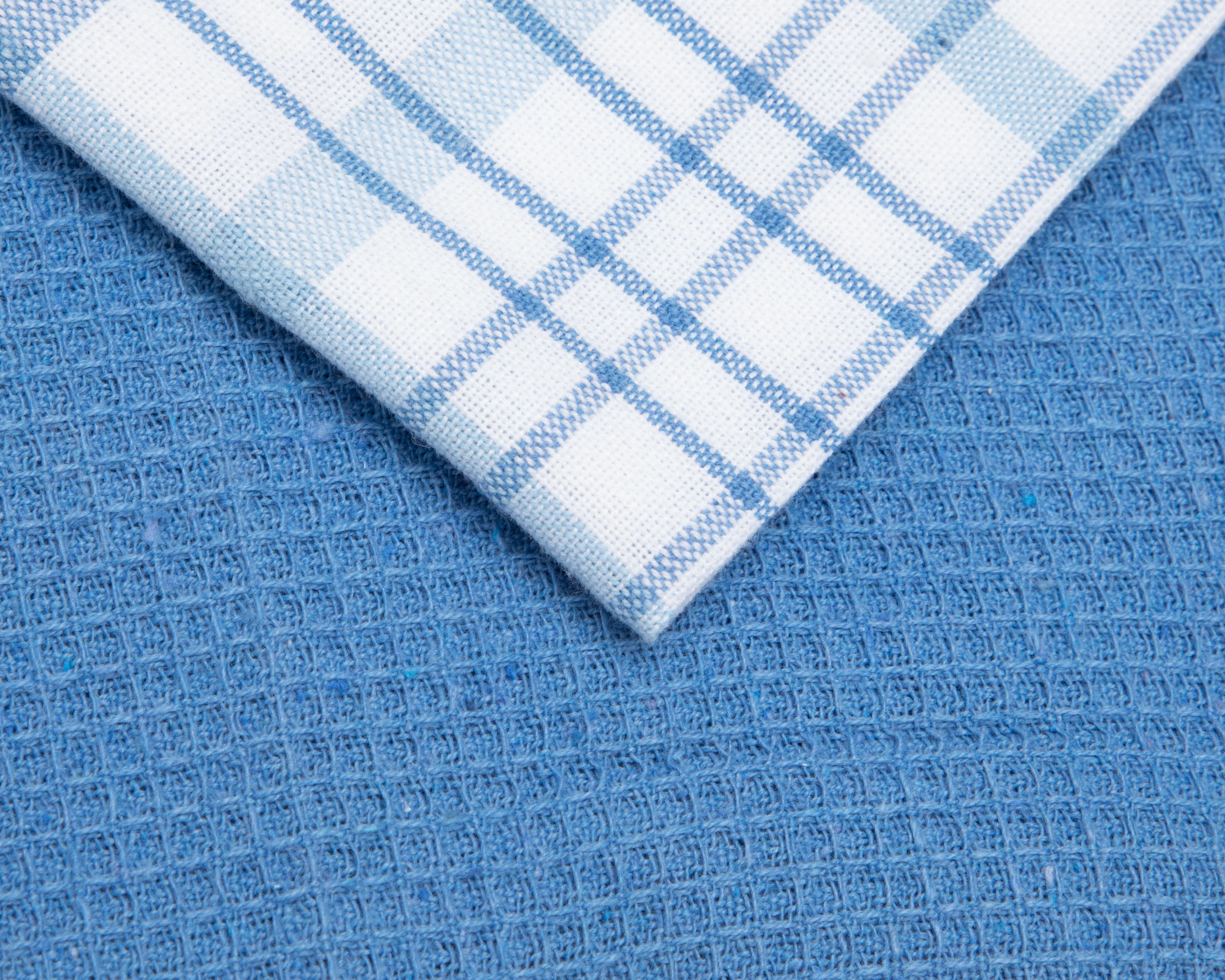 Foto 4 pulgar | Toalla de Cocina Nadir Azul 3 Piezas