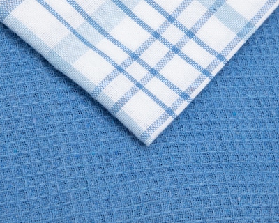 Foto 3 | Toalla de Cocina Nadir Azul 3 Piezas