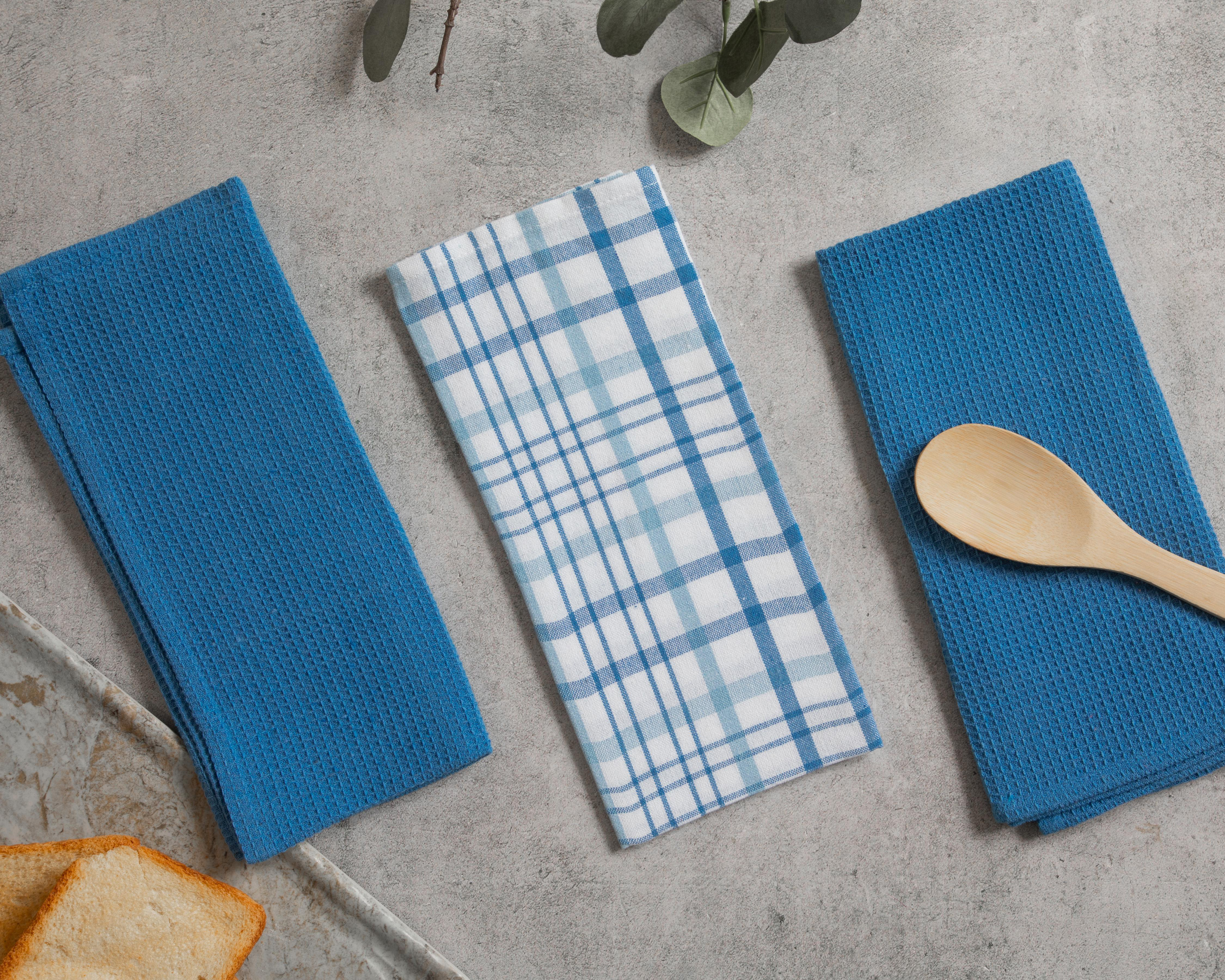 Foto 5 pulgar | Toalla de Cocina Nadir Azul 3 Piezas