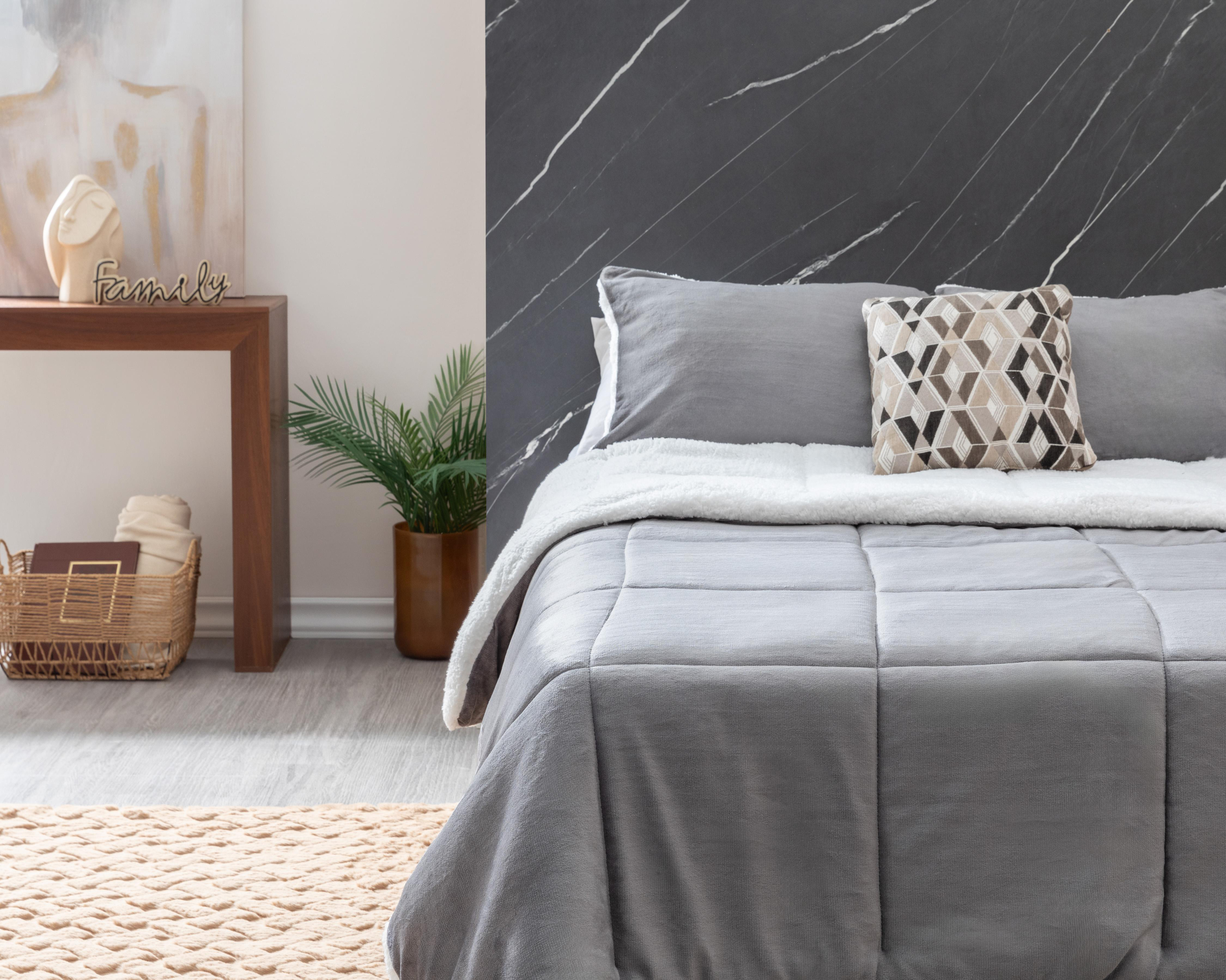 Edredón Matrimonial Starhaus Soul Gris $959