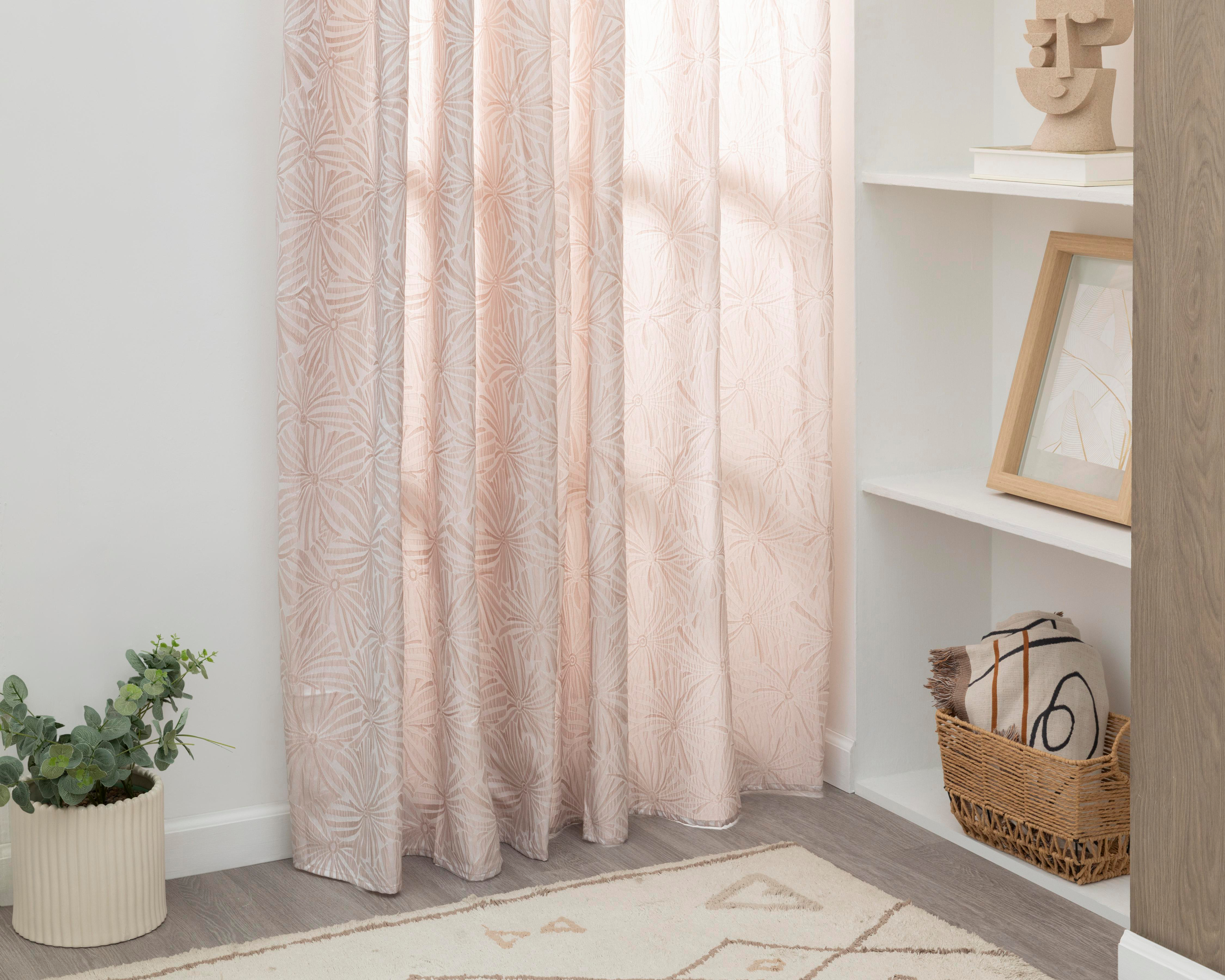 Foto 1 | Cortina Neiva 135 x 225 Rosa