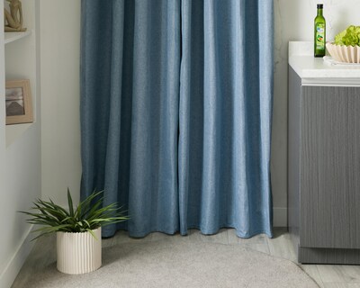 Foto 1 | Cortina Blackout Caili 132 x 160 cm Azul