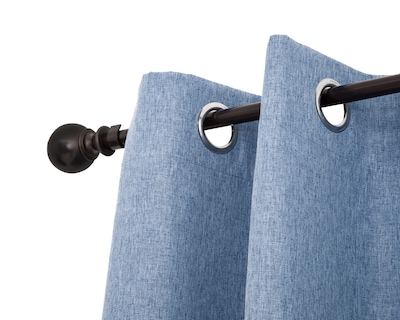 Foto 3 | Cortina Blackout Caili 132 x 160 cm Azul