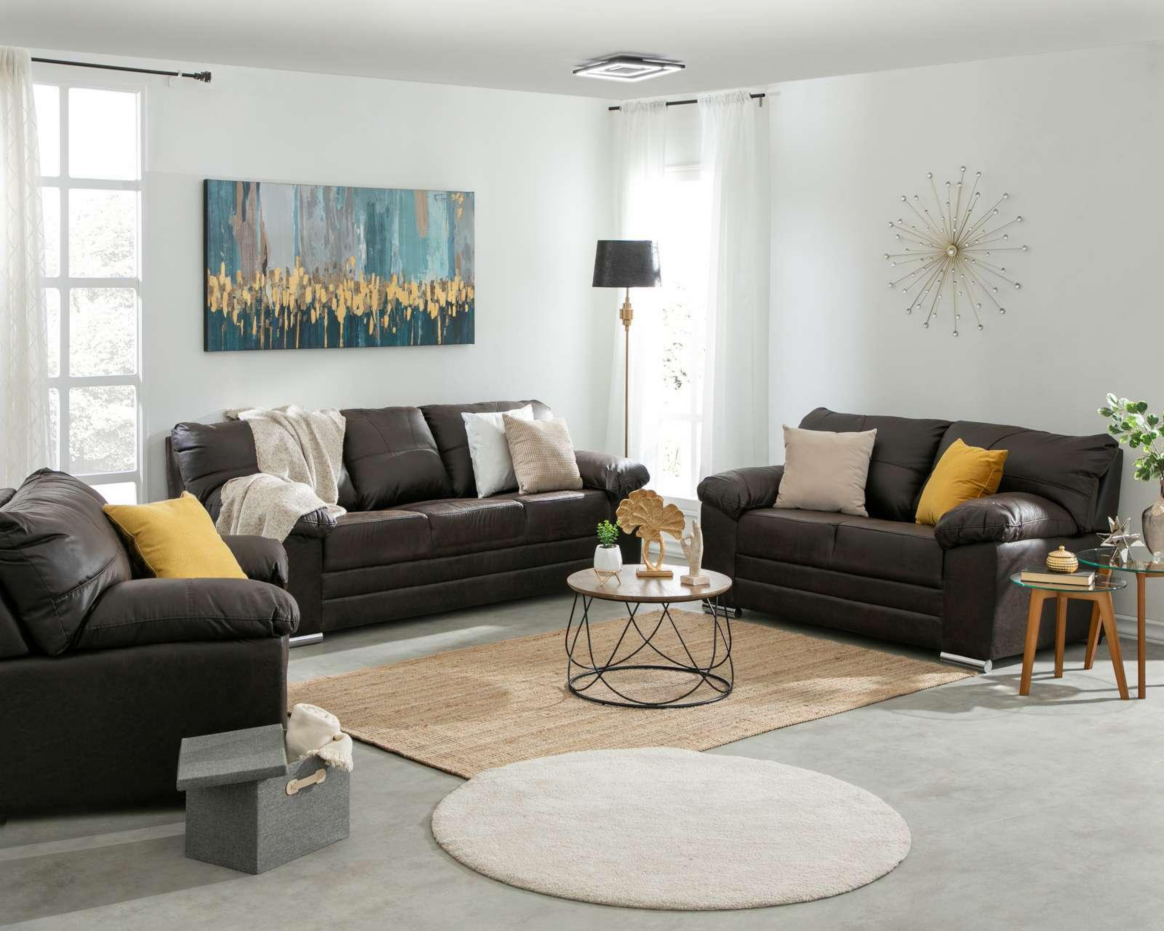 Foto 8 pulgar | Loveseat Siena Contemporáneo