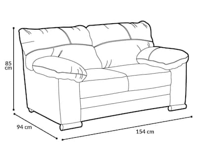 Foto 8 | Loveseat Siena Contemporáneo