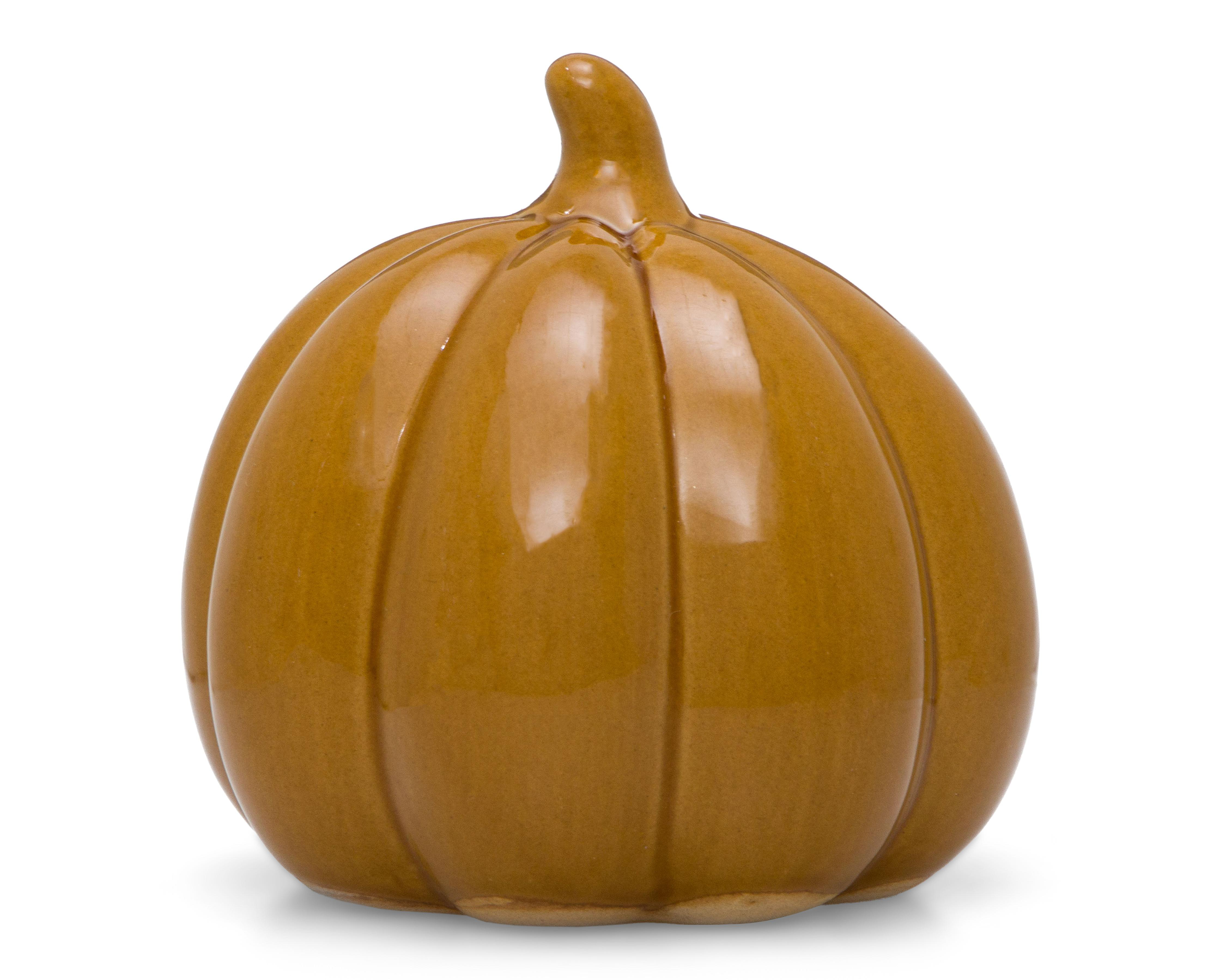 Foto 1 | Figura Decorativa Calabaza Pumpe de Cerámica