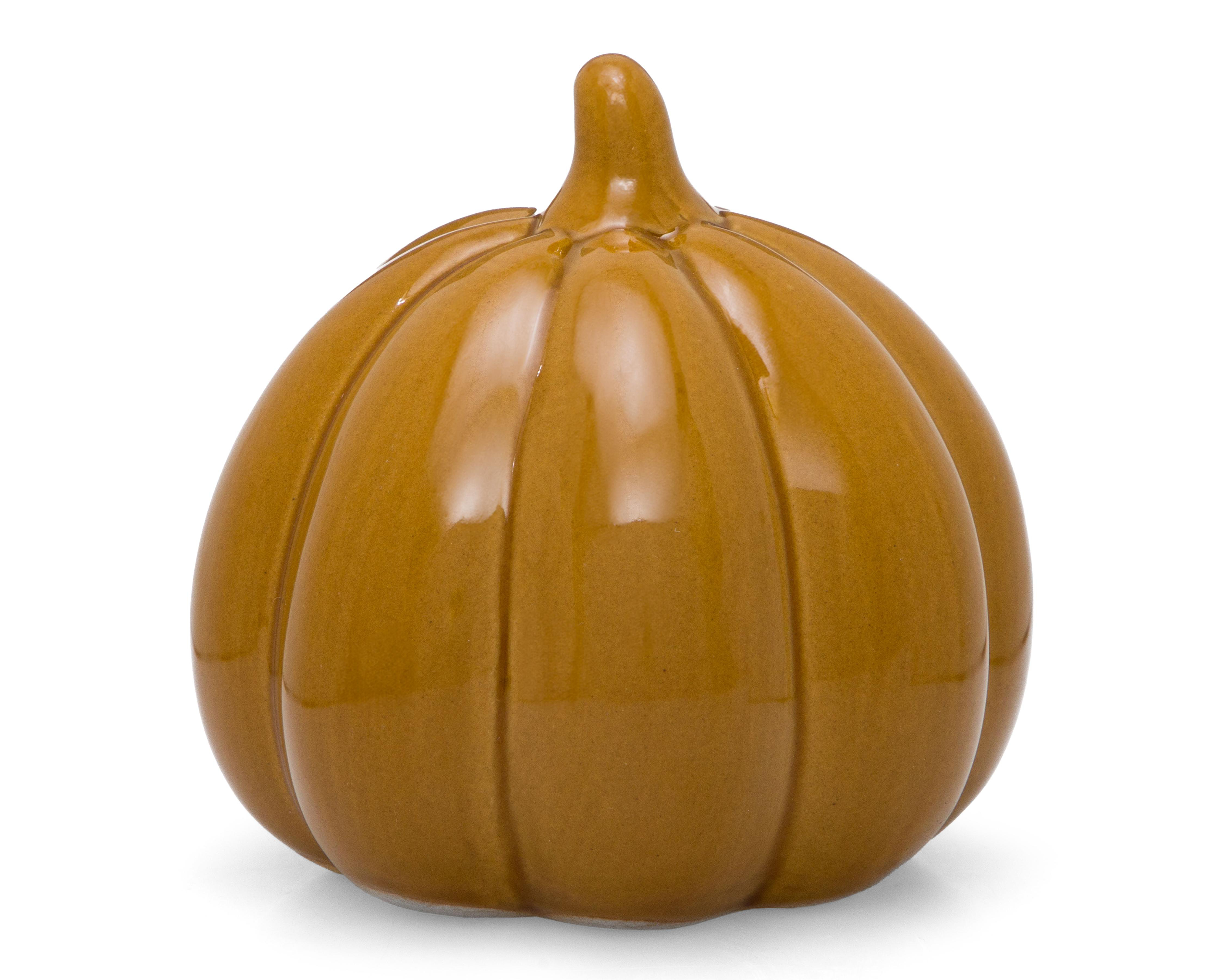 Foto 2 | Figura Decorativa Calabaza Pumpe de Cerámica