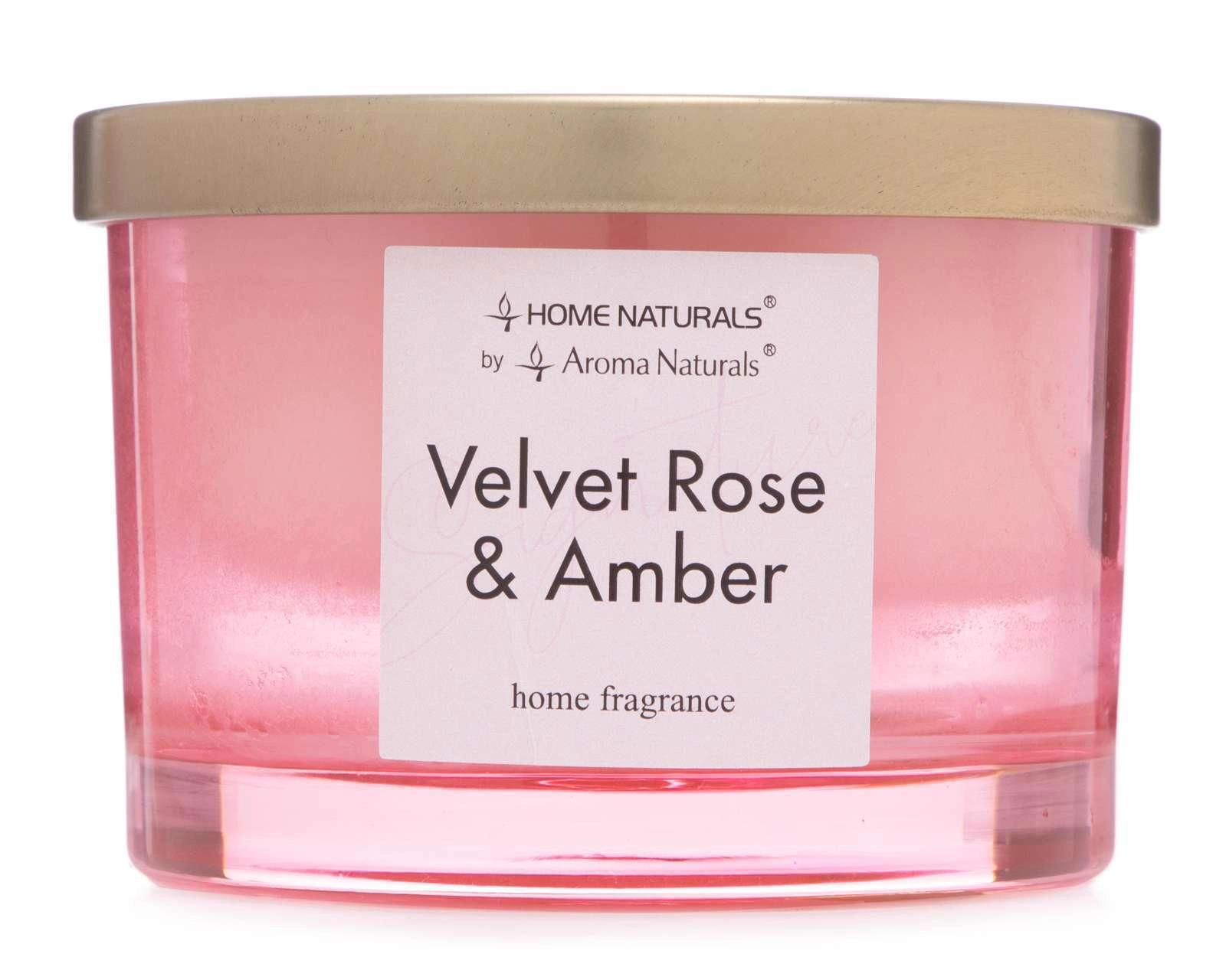 Vela Aromática Velvet Rose & Amber