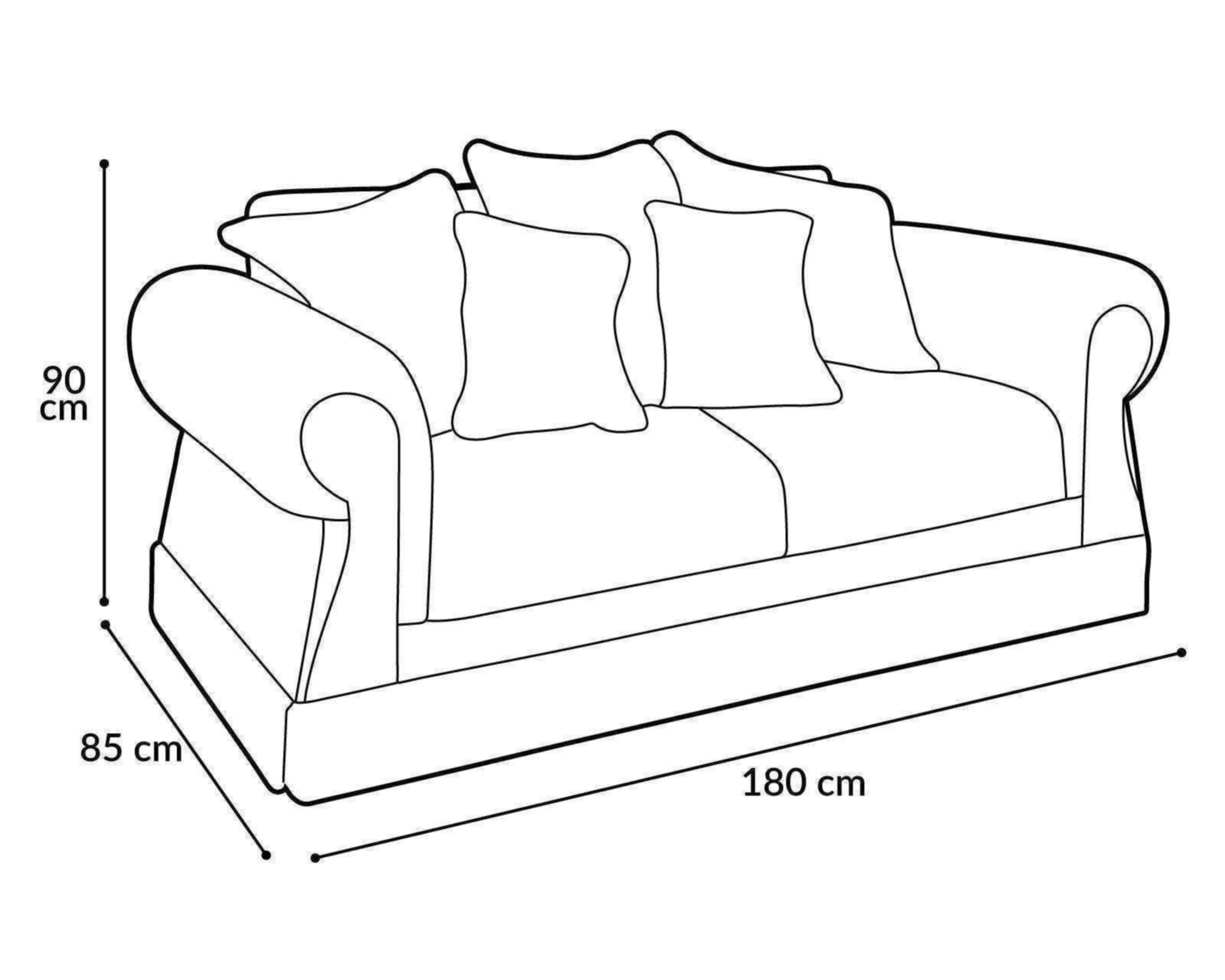 Foto 9 pulgar | Loveseat Argelia Clásico