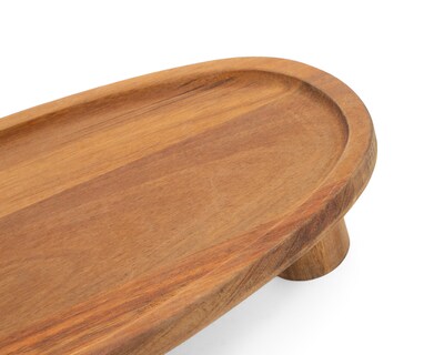 Foto 3 | Platón Decorativo Maral de Madera